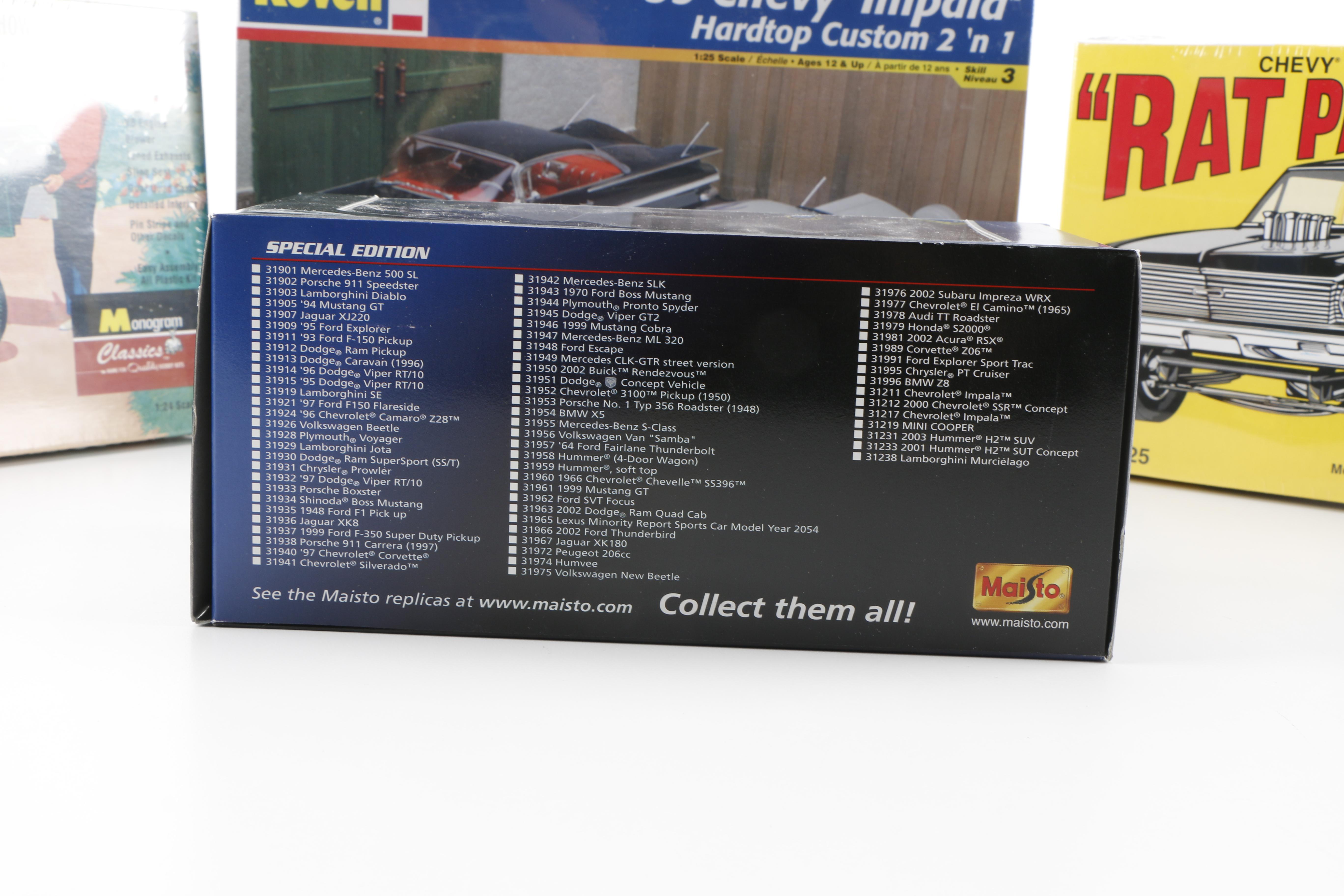 Die-Cast Vehicles and Kits