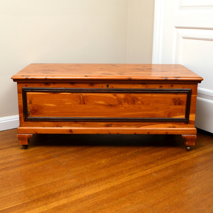 Vintage Red Cedar Chest by Hill-Hoel