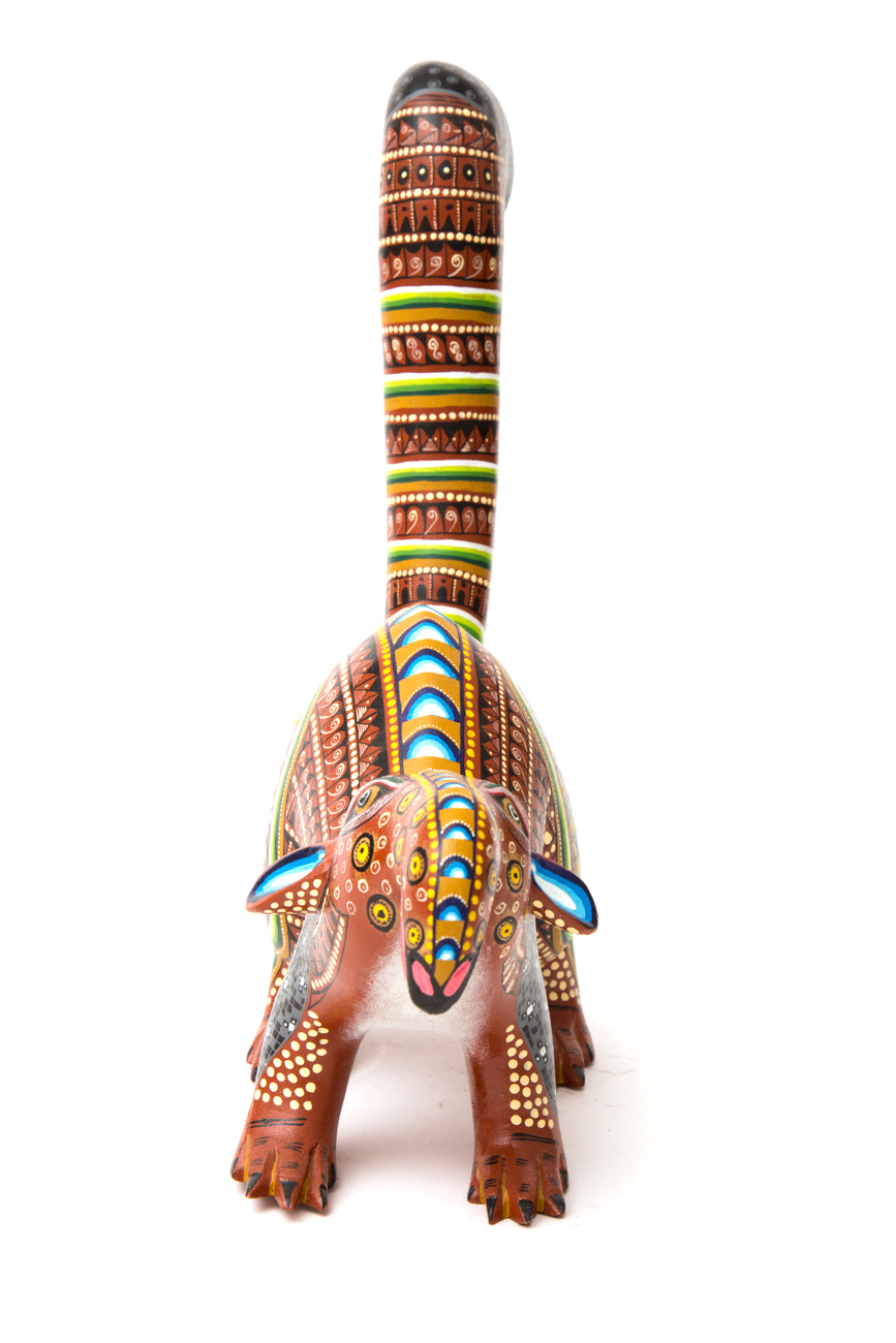 Hand Crafted Folk Art Animal Sculpture By Agustin Cruz Tinoco