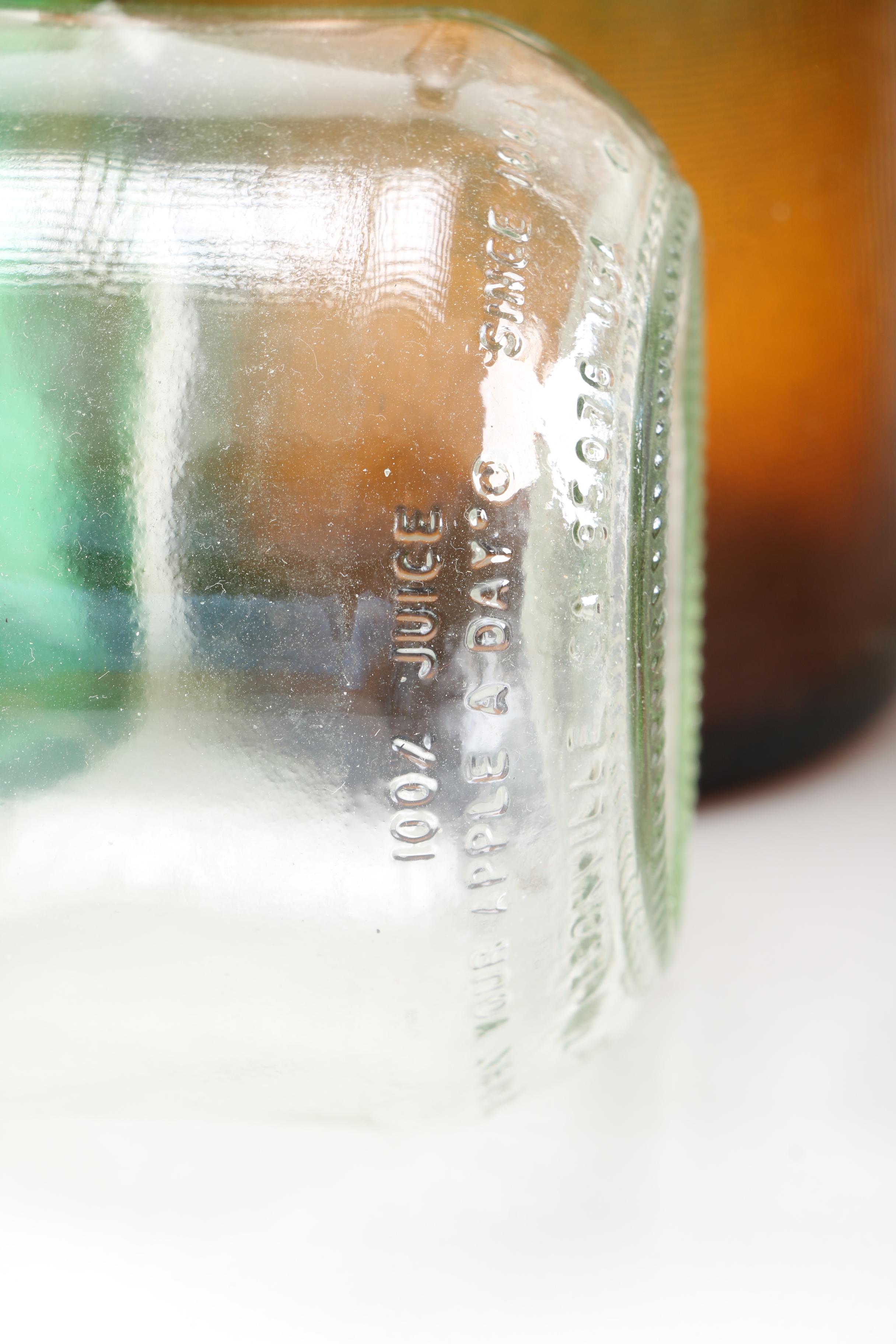 Assorted Glass Bottles