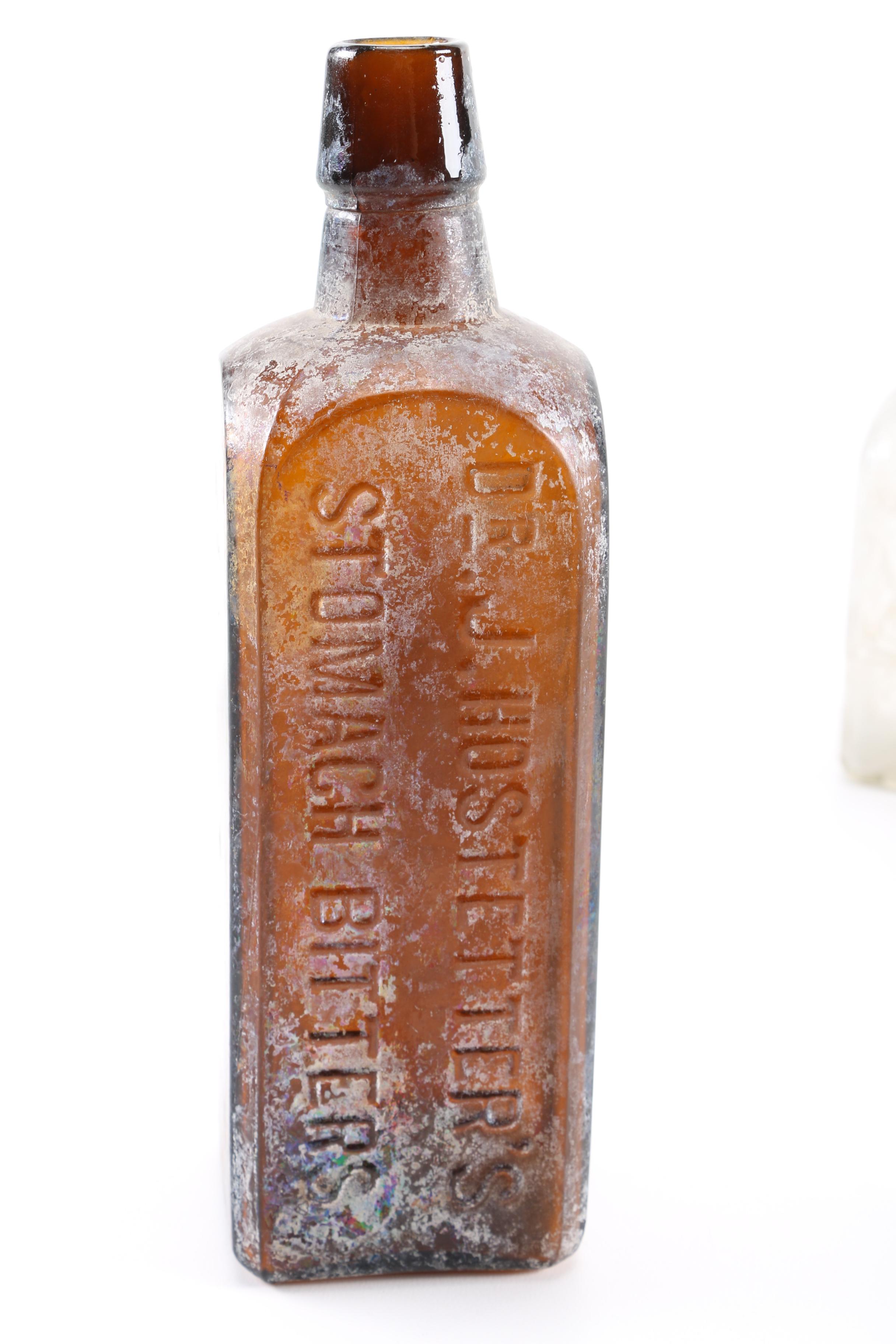 Assorted Glass Bottles