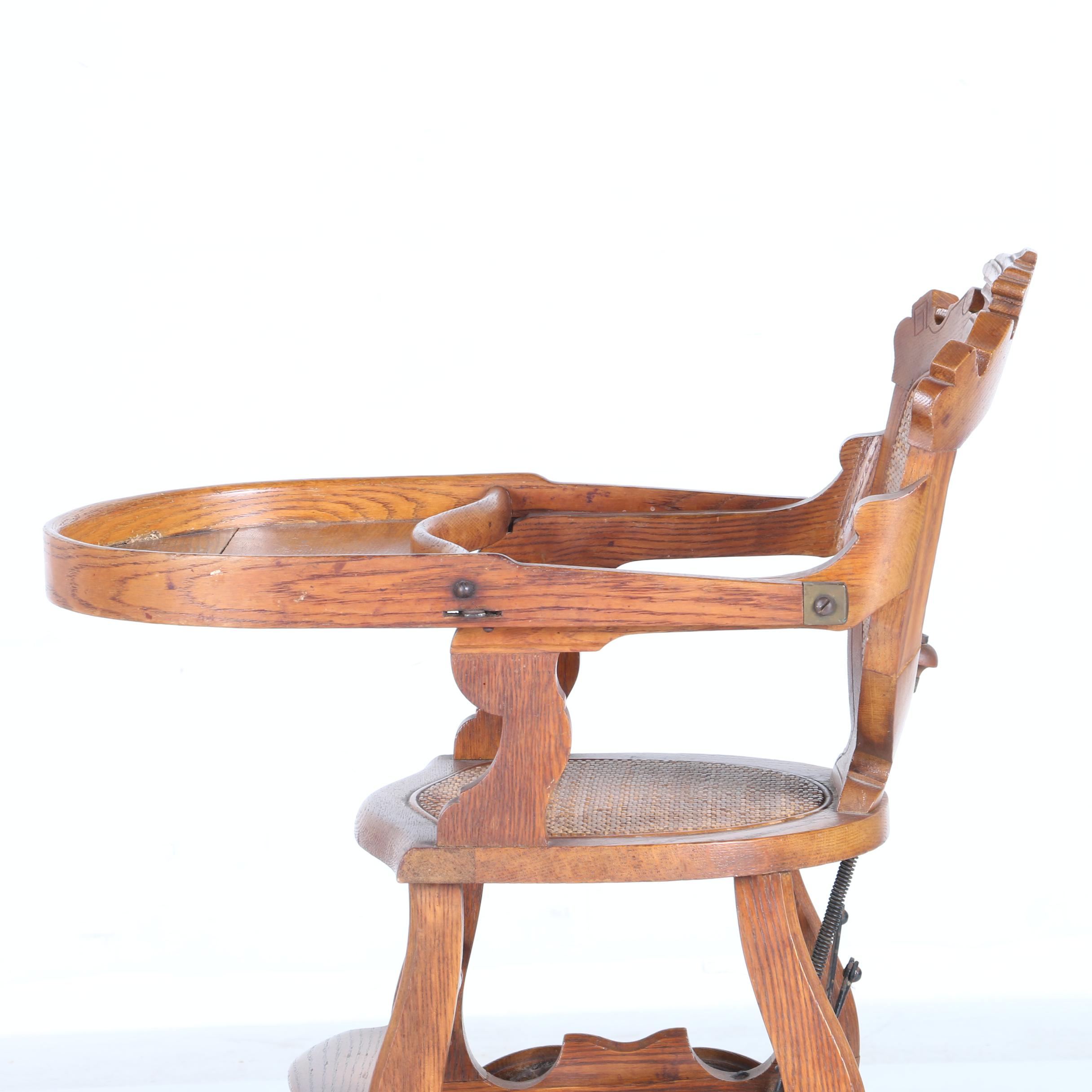 Eastlake Style Convertible Highchair