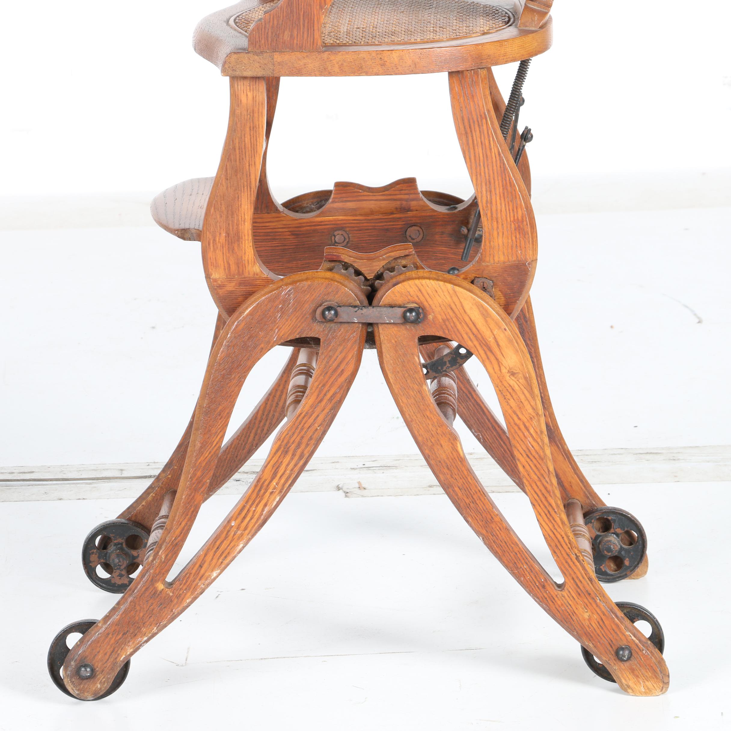 Eastlake Style Convertible Highchair