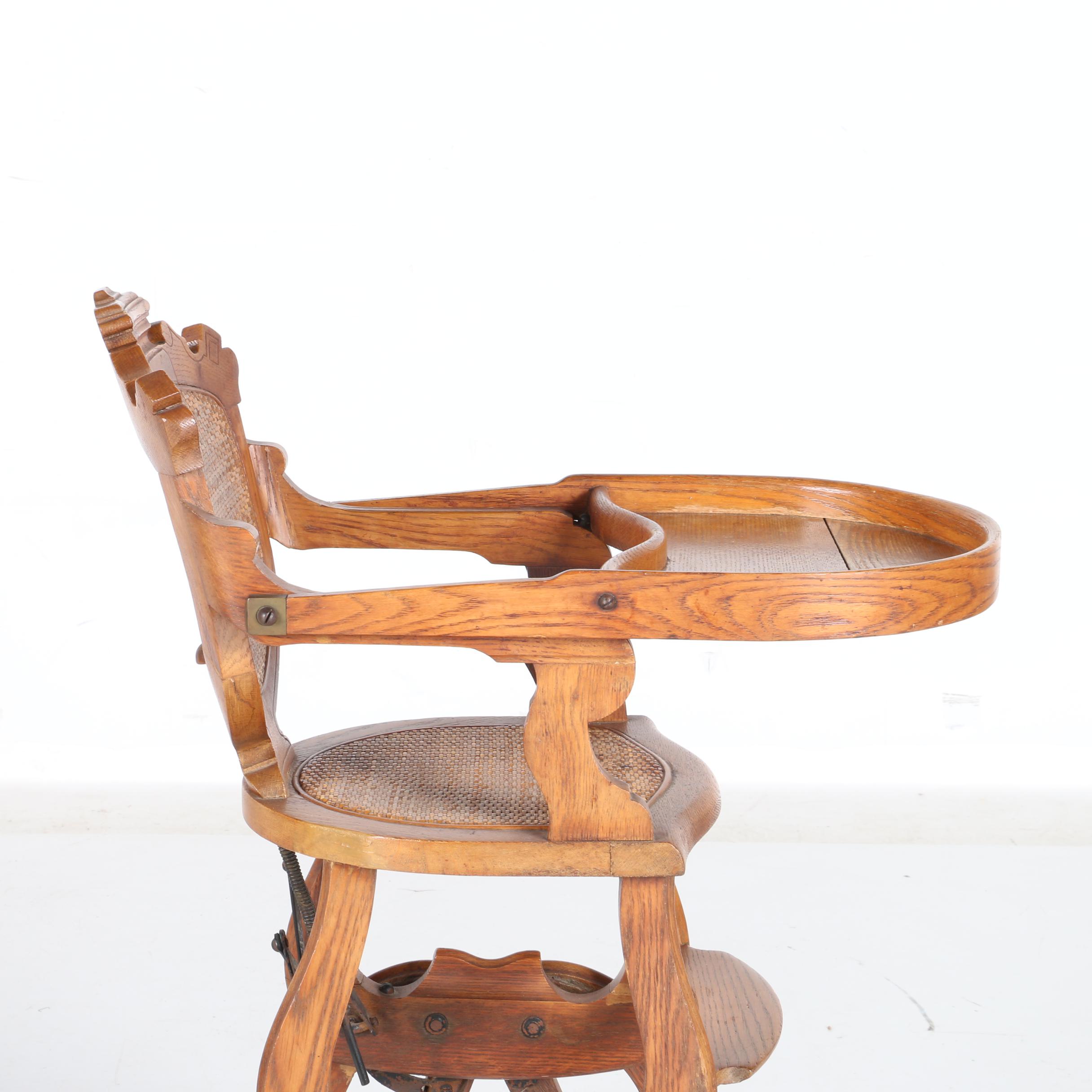 Eastlake Style Convertible Highchair