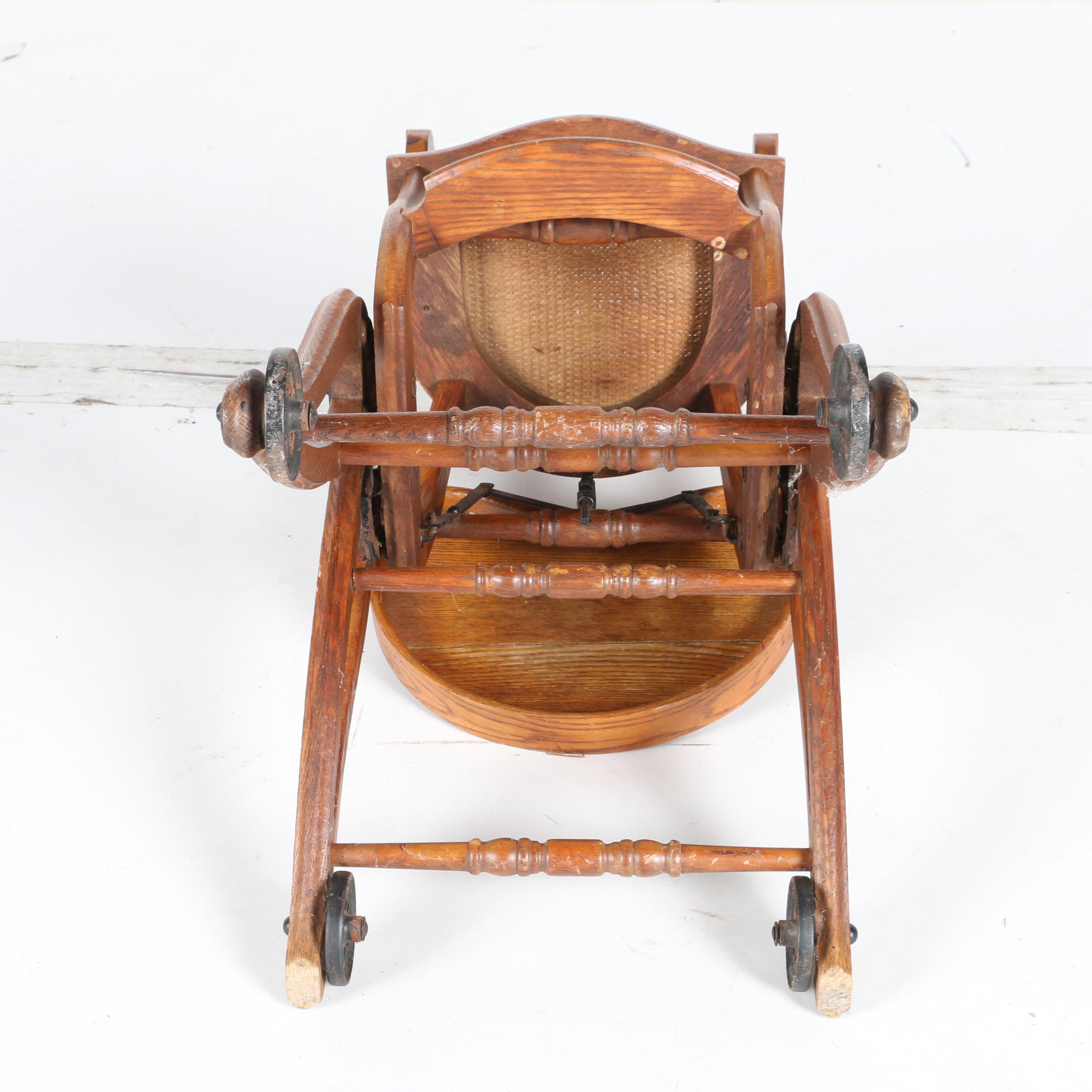 Eastlake Style Convertible Highchair