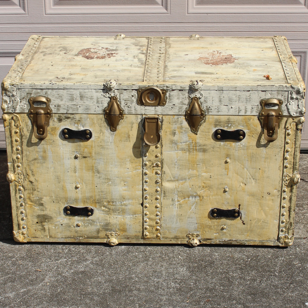 Antique Steamer Trunk