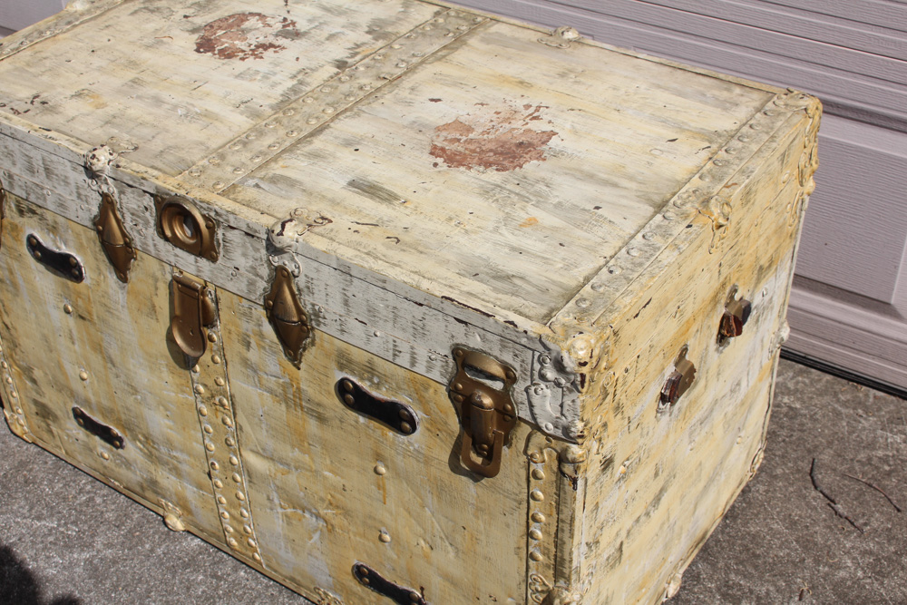Antique Steamer Trunk
