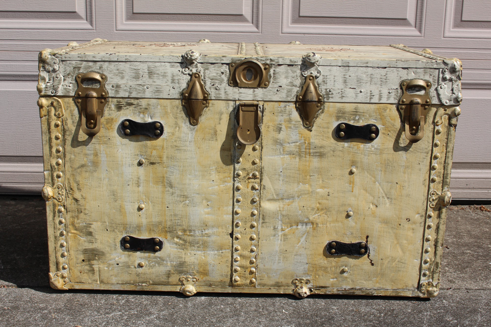 Antique Steamer Trunk