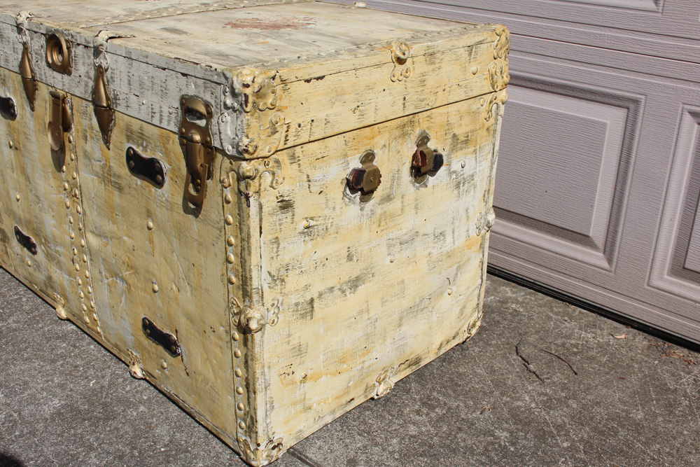 Antique Steamer Trunk