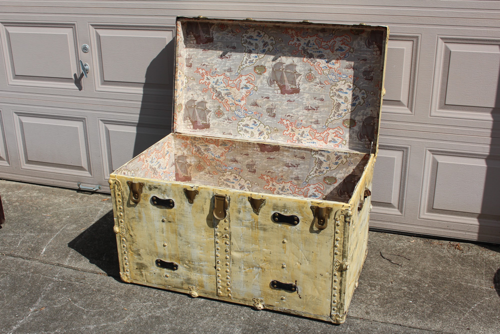 Antique Steamer Trunk