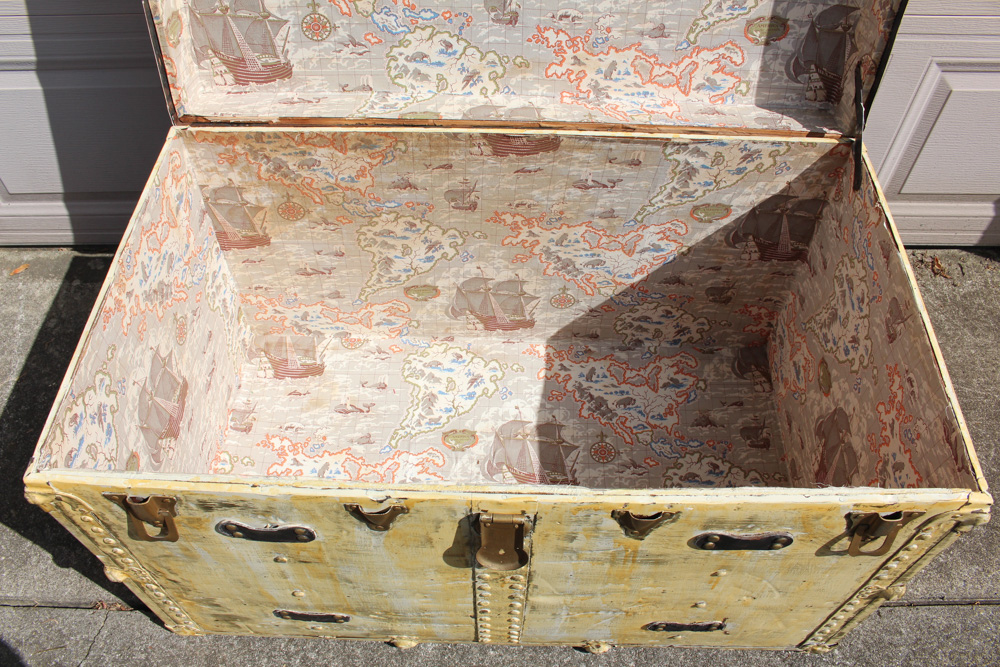 Antique Steamer Trunk