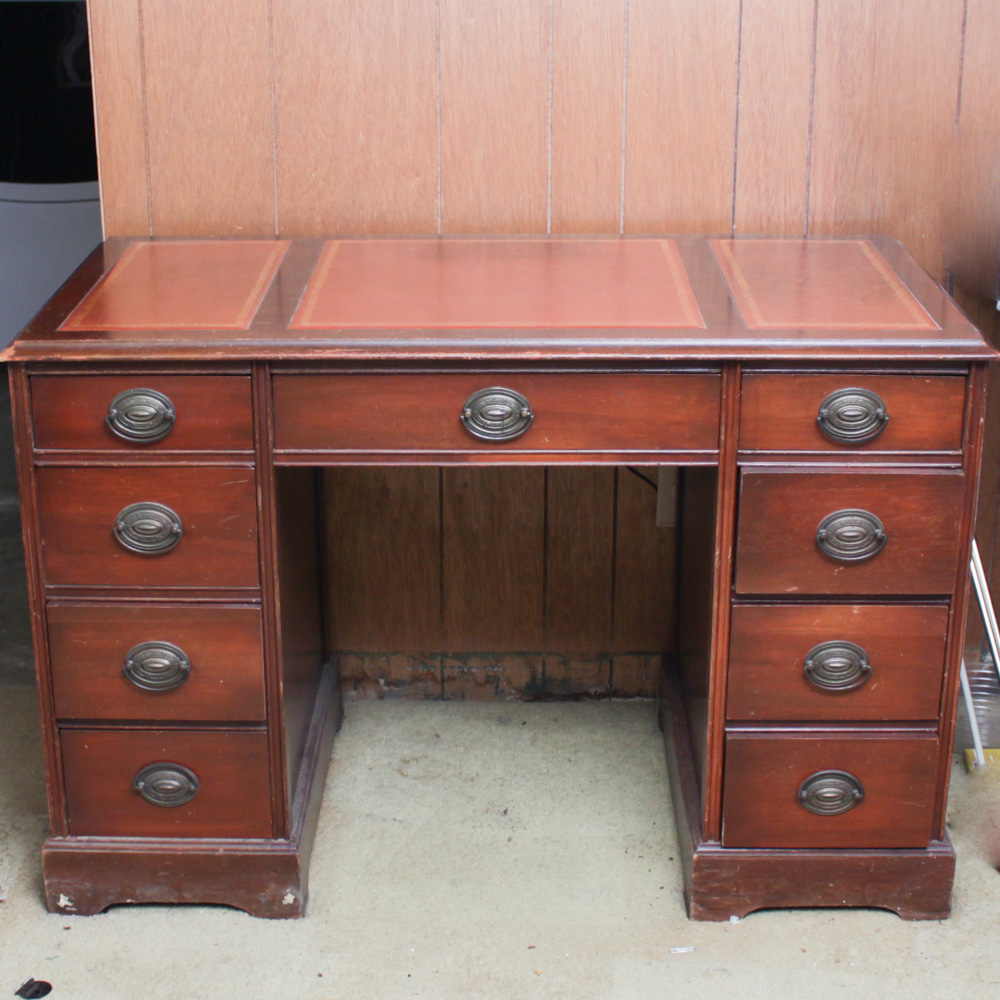 Vintage Executive Desk