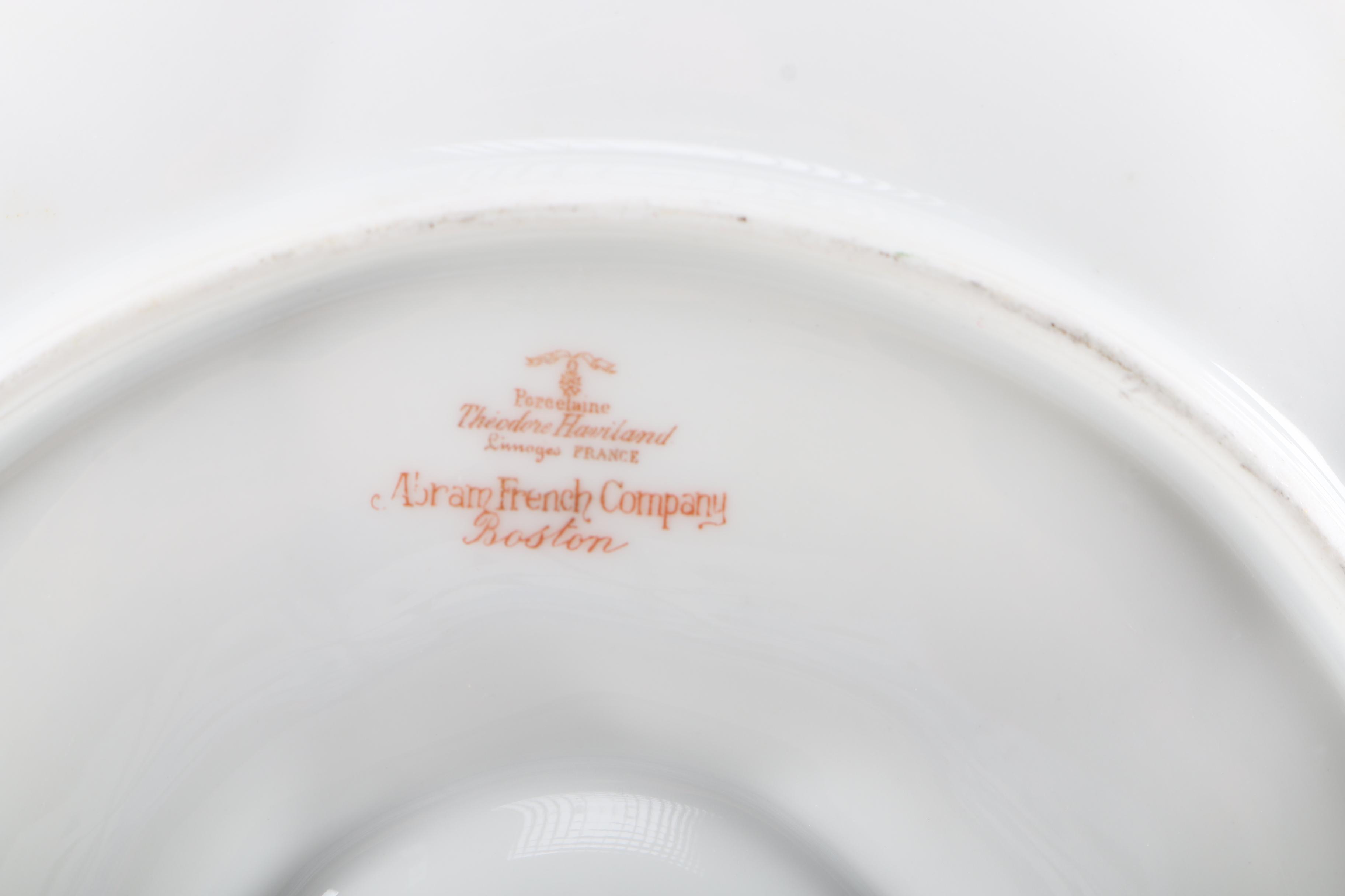 Theodore Haviland Limoges Oyster Plates