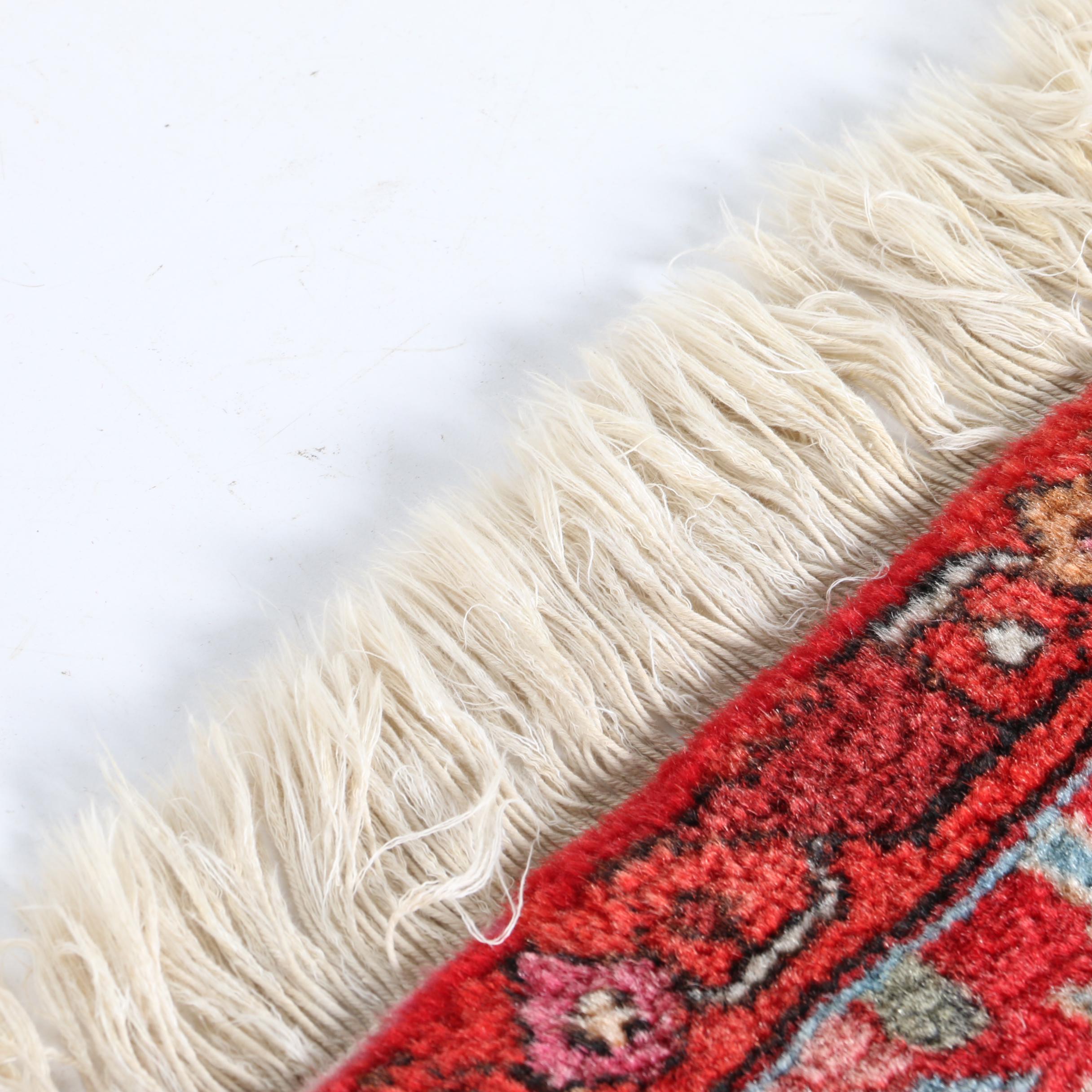 Hand-Knotted Afshar Area Rug