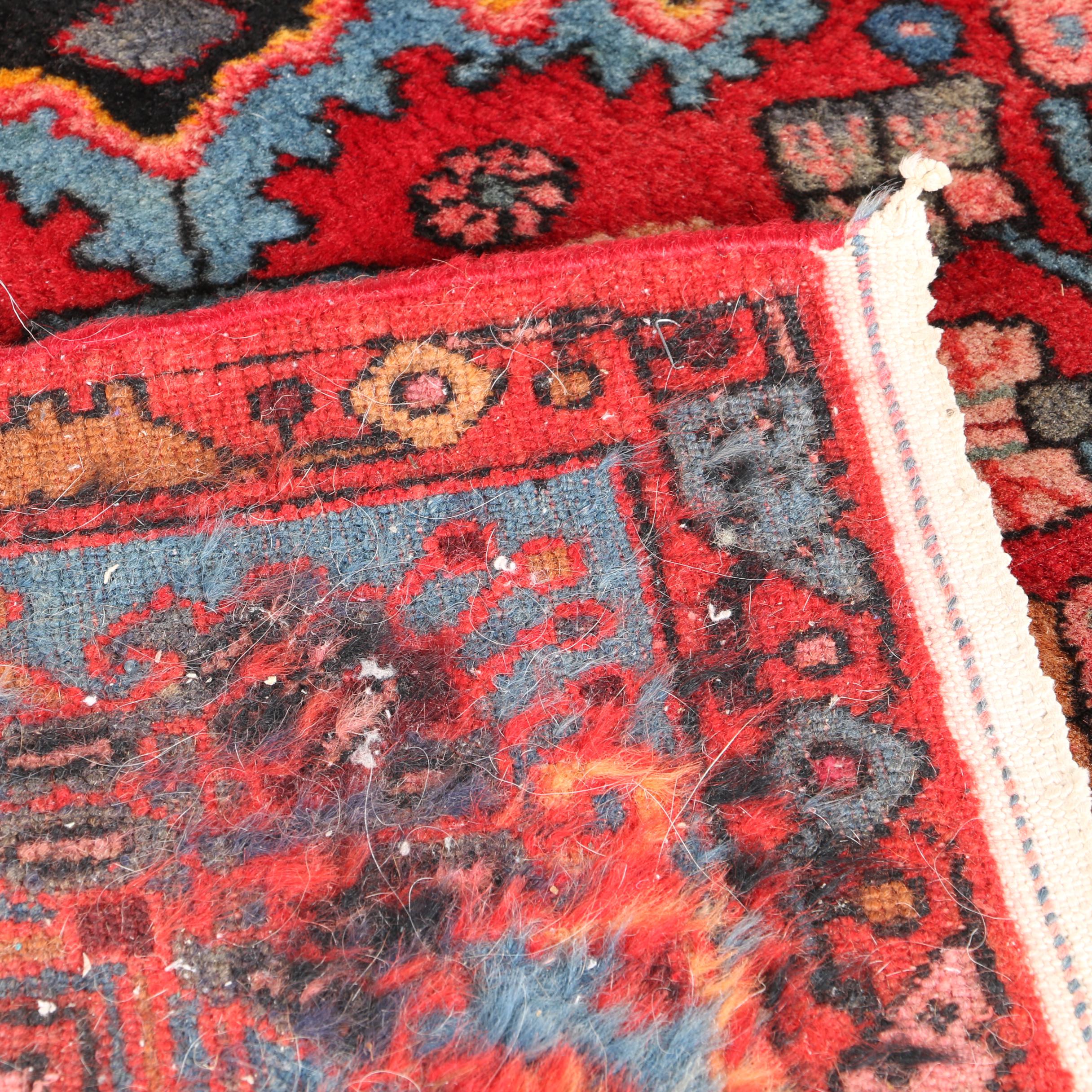 Hand-Knotted Afshar Area Rug