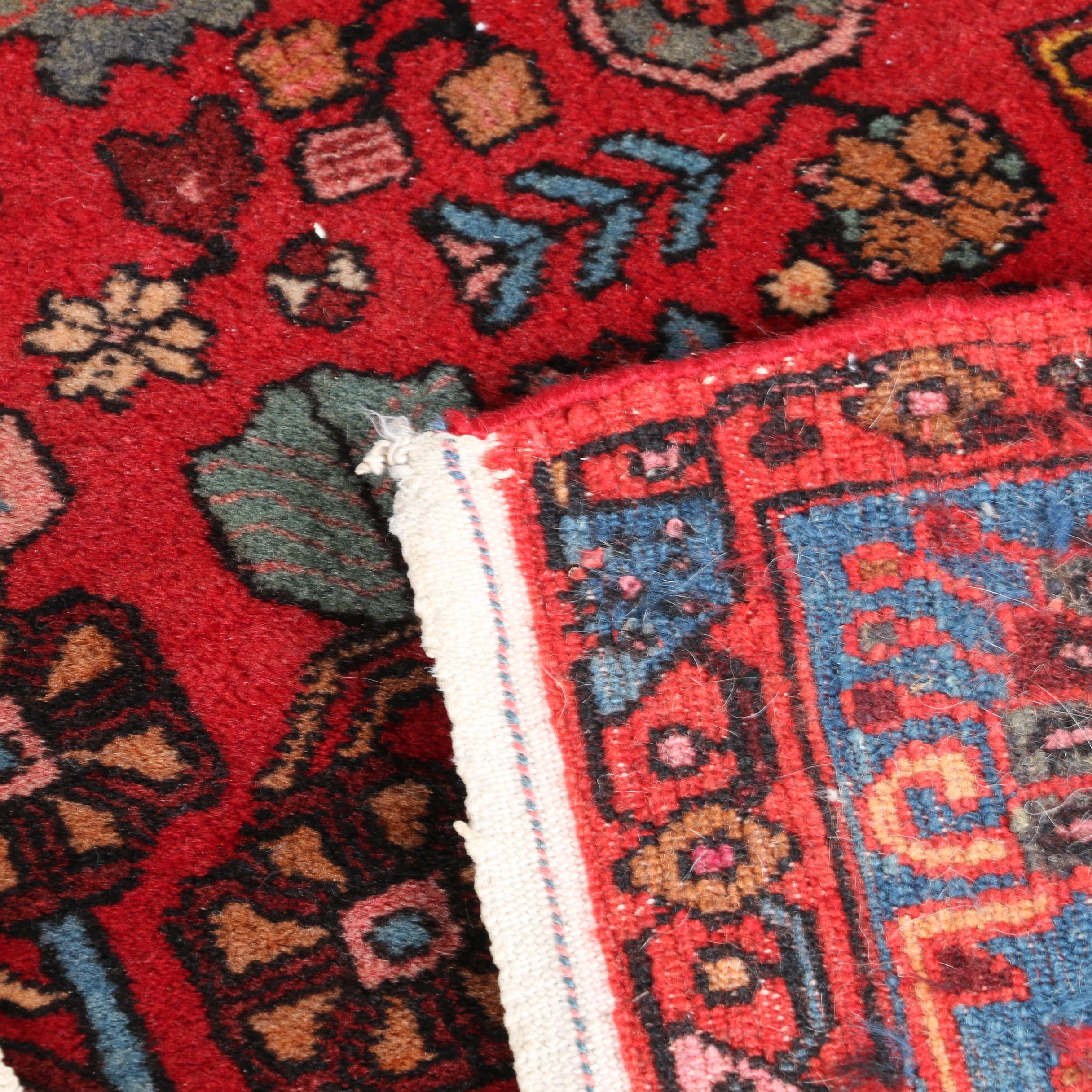 Hand-Knotted Afshar Area Rug