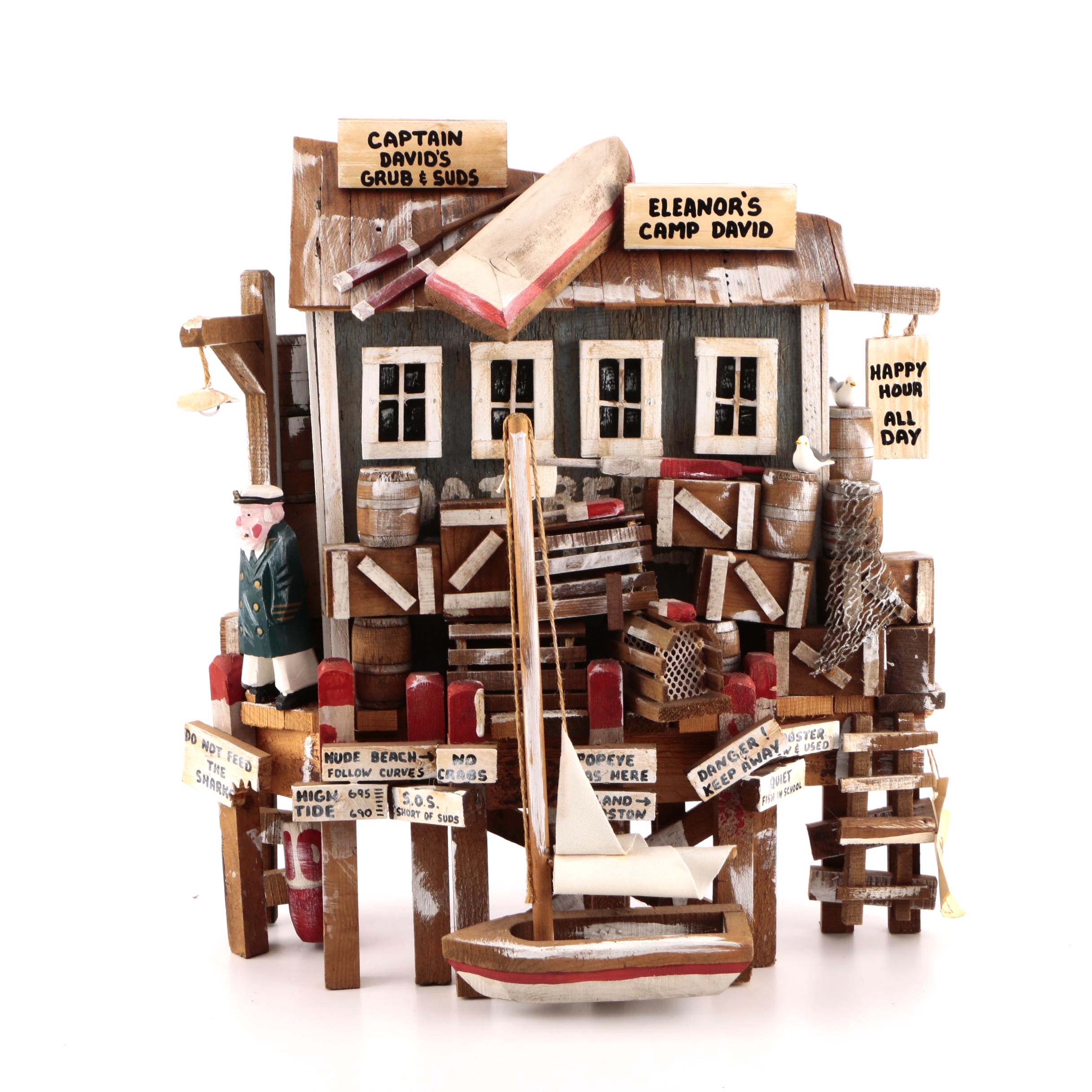 Sea Shore Scenes Dock Decor