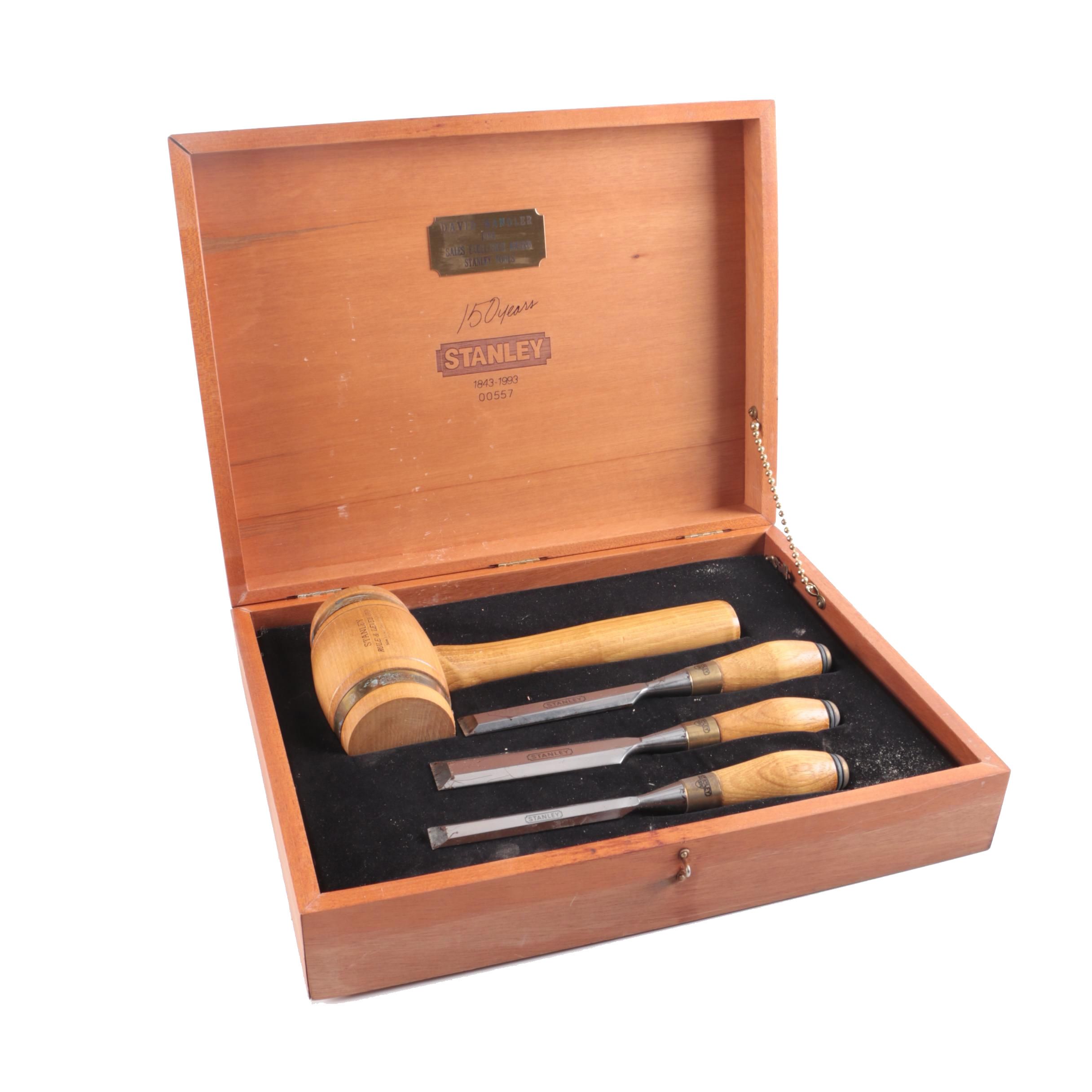 Stanley Chisel and Mallet Set