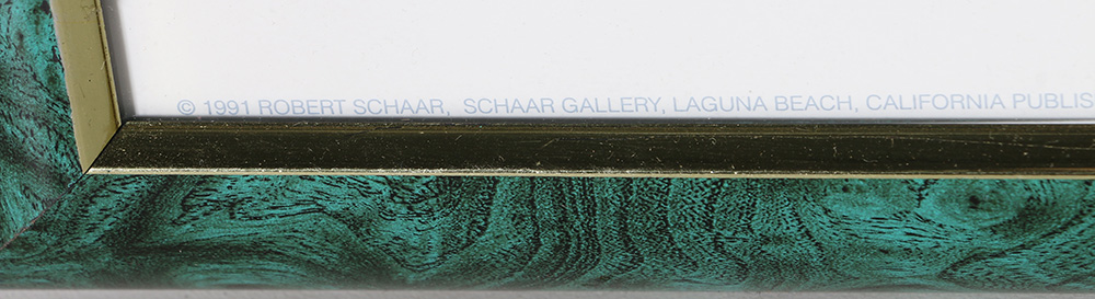 Robert Schaar Reproduction Offset Lithograph on Paper