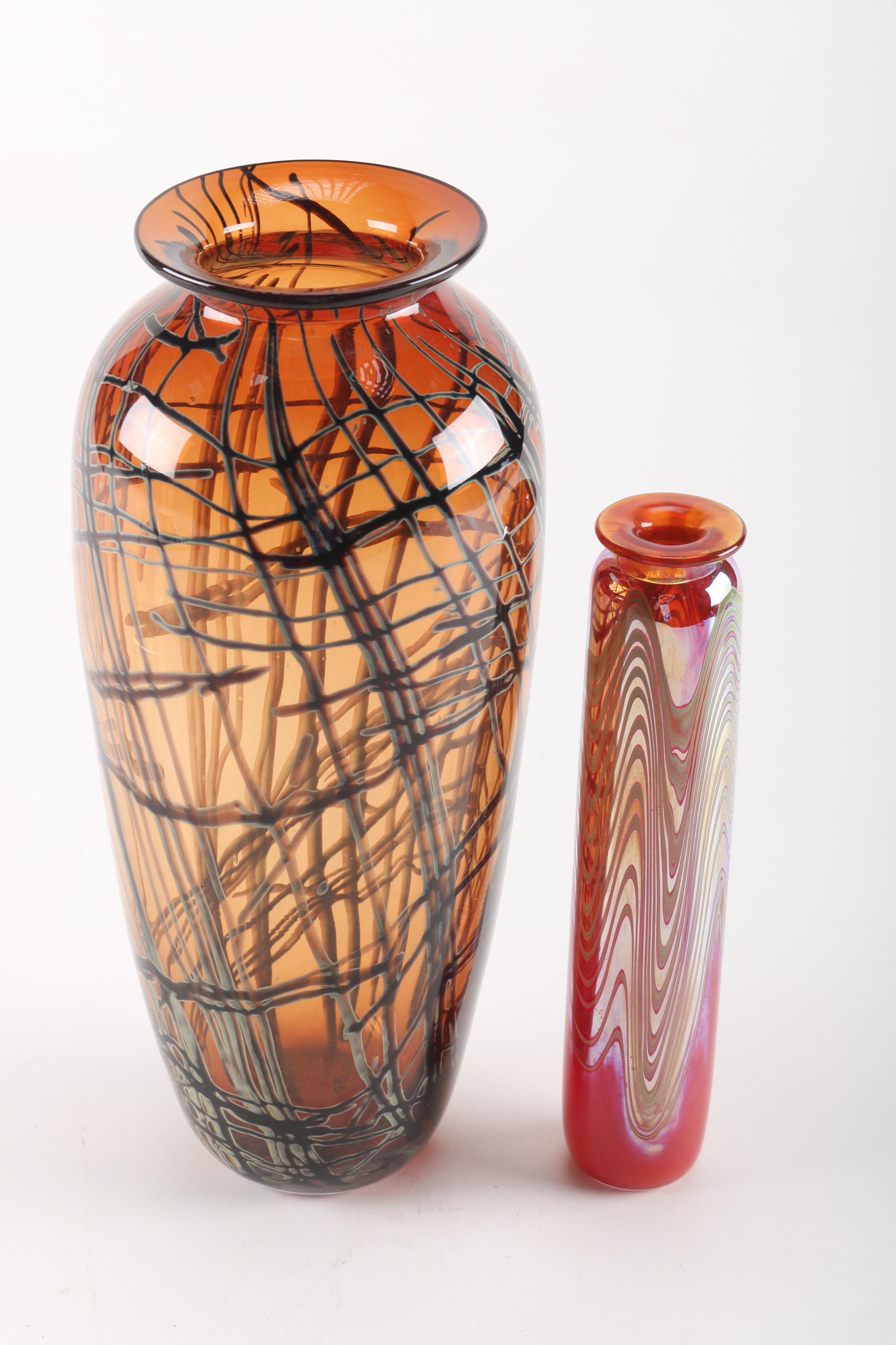 Handblown Glass Vases
