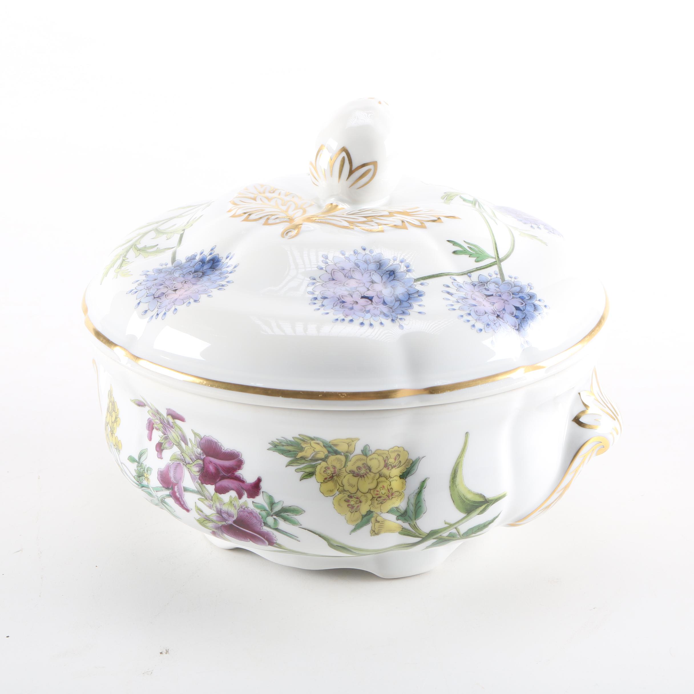 Spode "Stafford Flowers" Oven to Tableware Dish