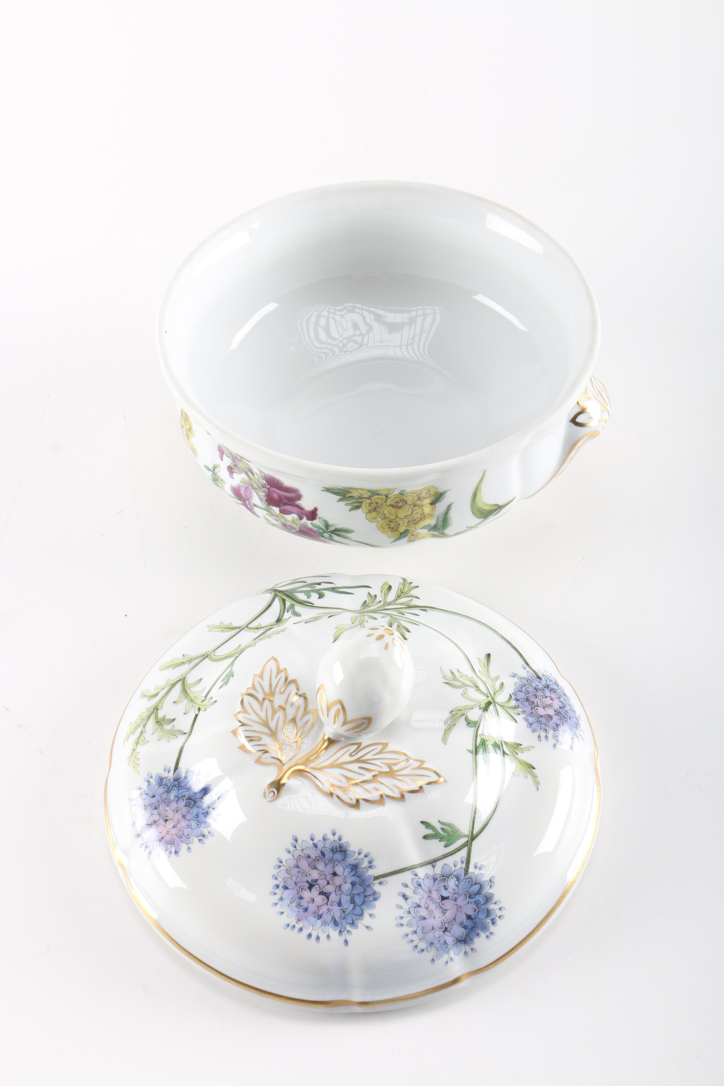 Spode "Stafford Flowers" Oven to Tableware Dish
