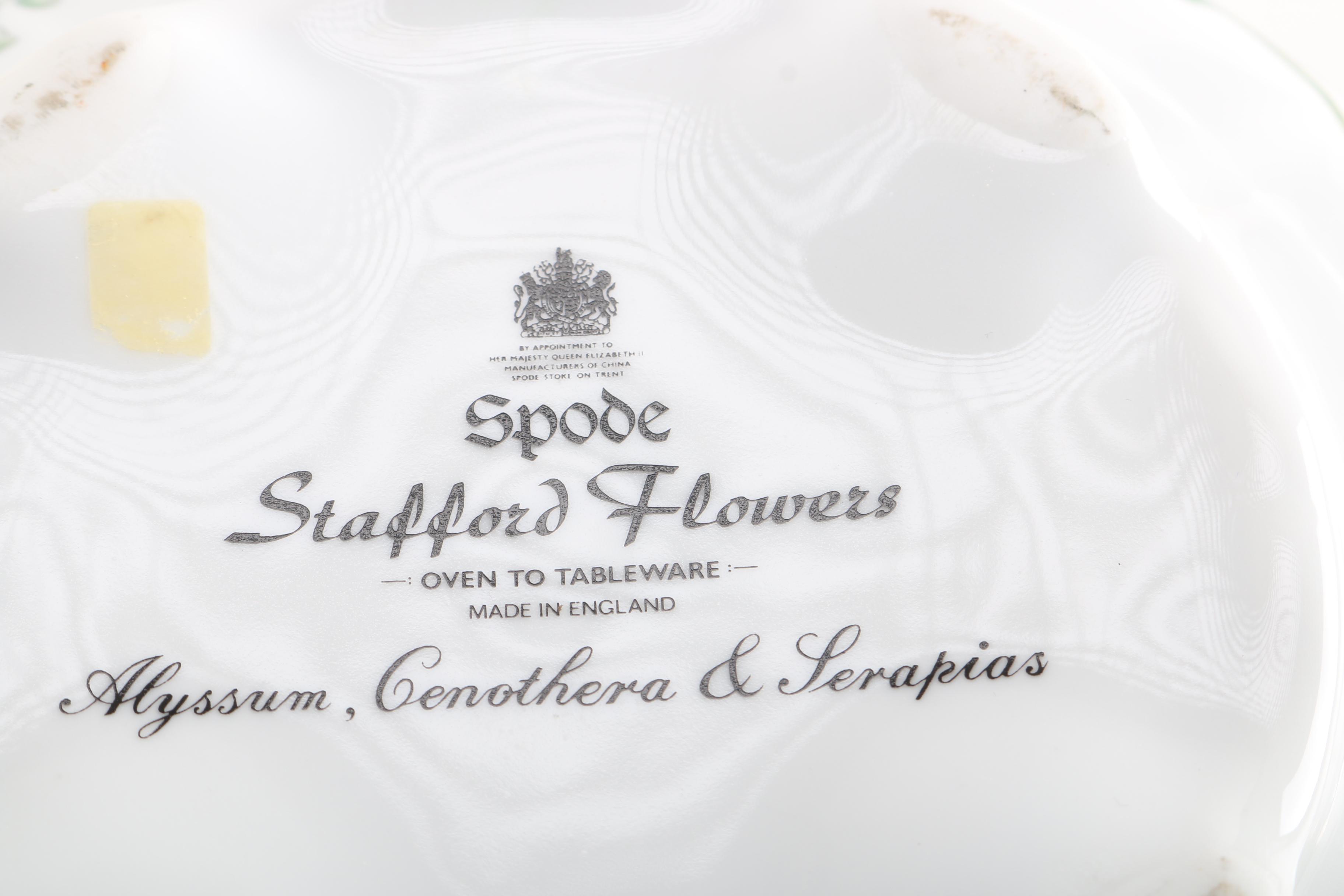 Spode "Stafford Flowers" Oven to Tableware Dish
