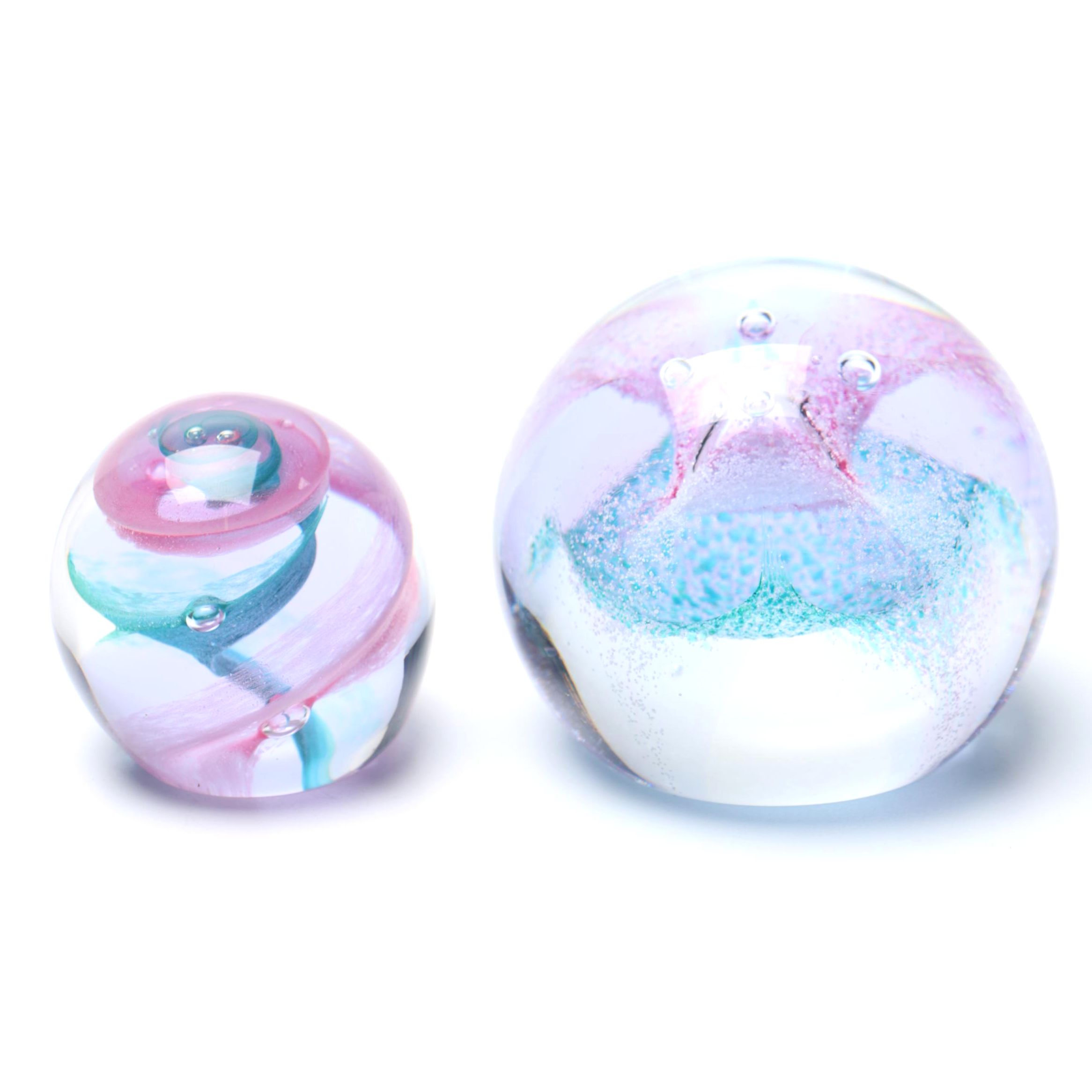 Sphere Shaped Decorative Glass Paperweights