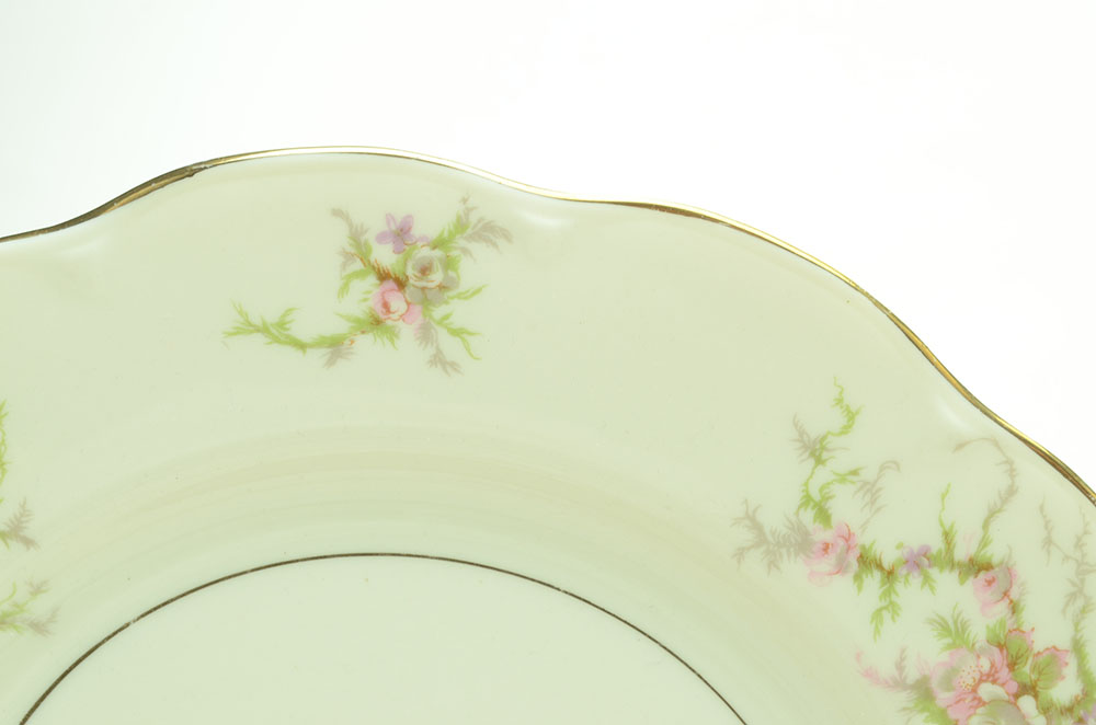 Ten Place Setting of "Rosalinde" by Haviland