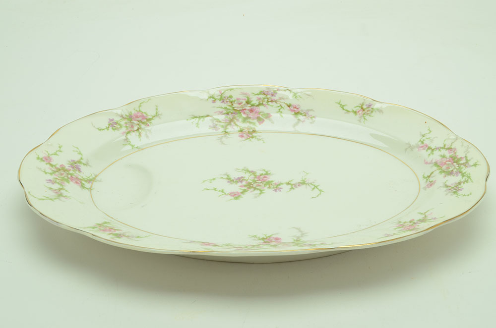 Ten Place Setting of "Rosalinde" by Haviland