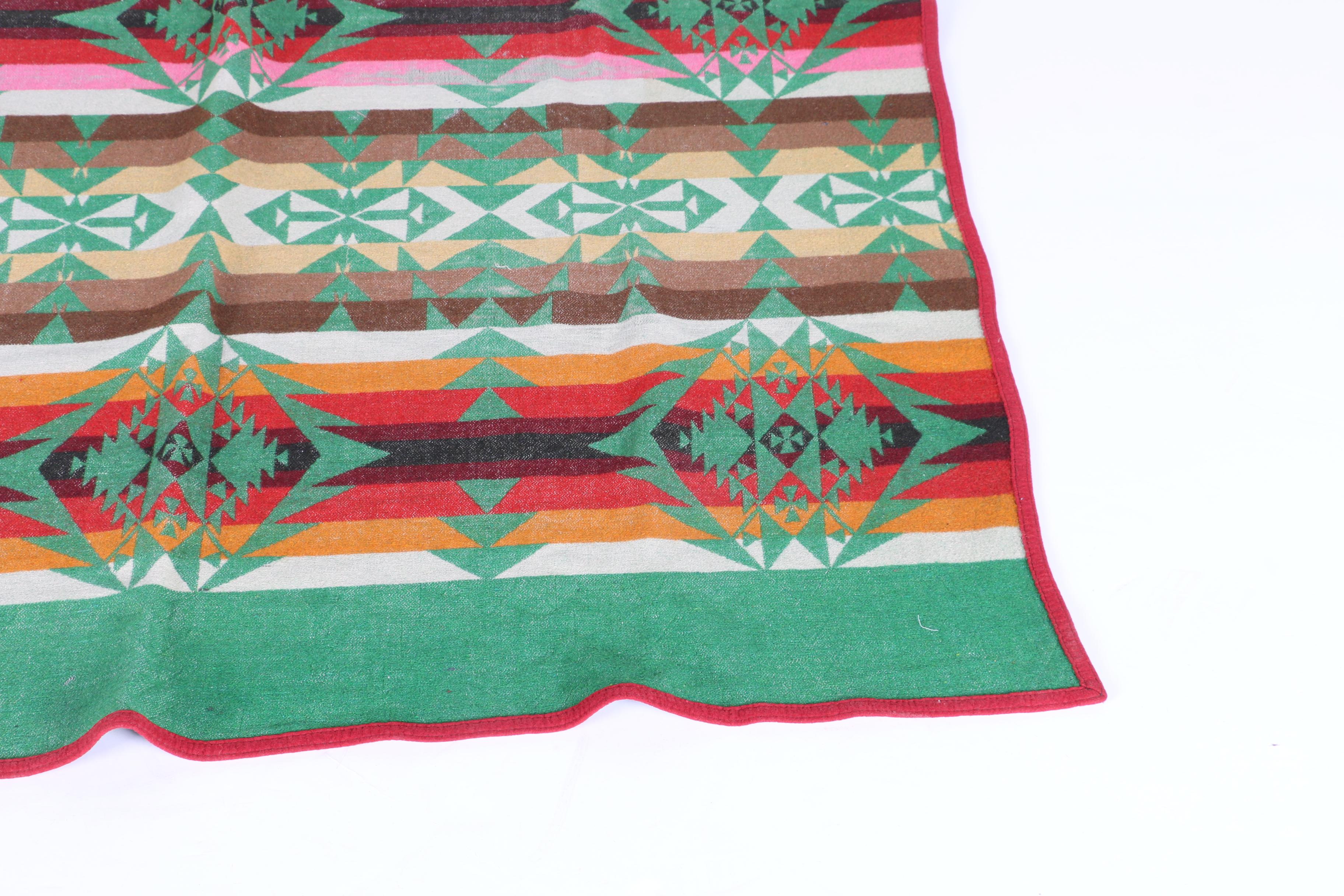 1920s Pendleton "Cayuse" Indian Design Blanket