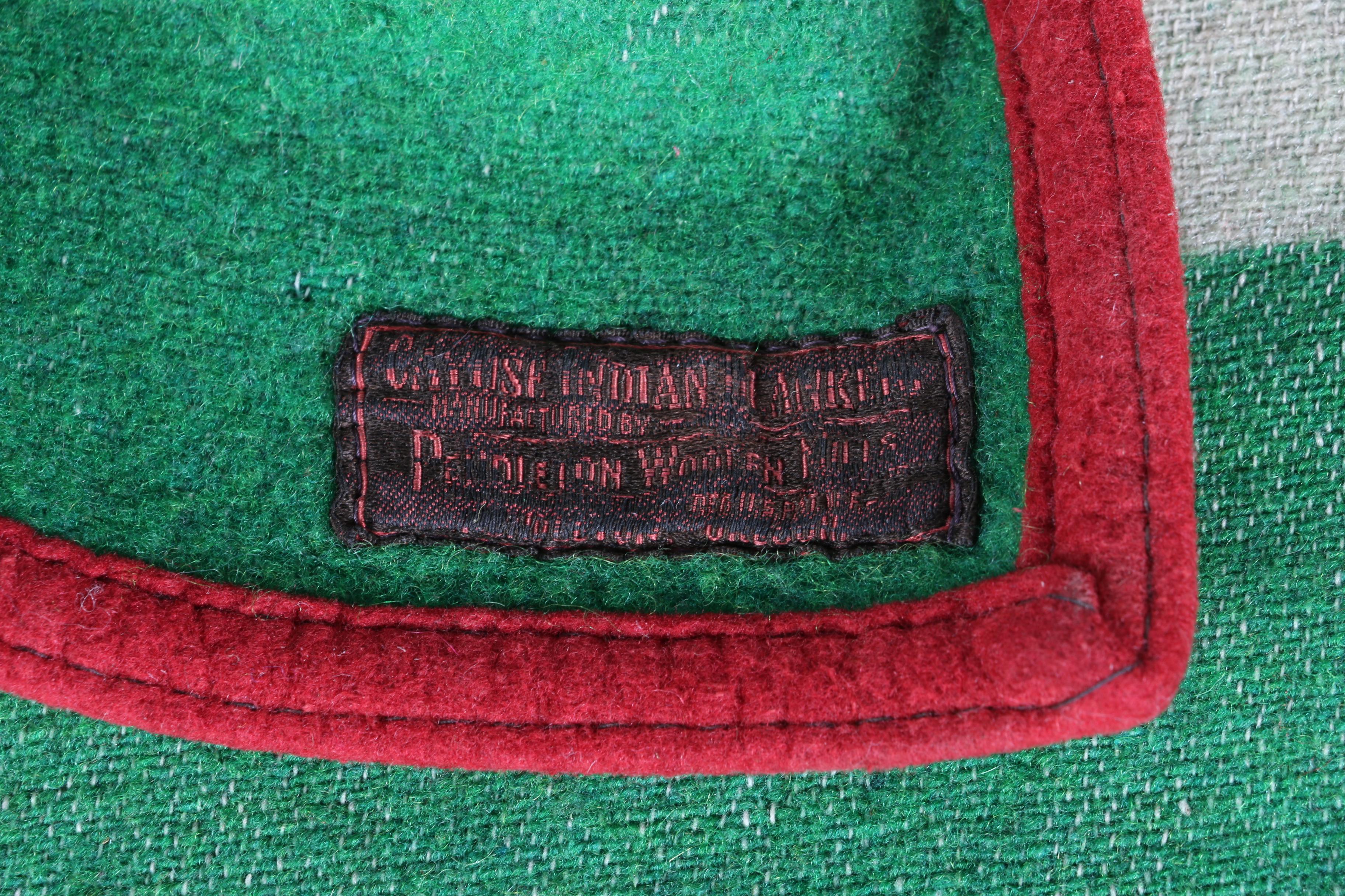 1920s Pendleton "Cayuse" Indian Design Blanket