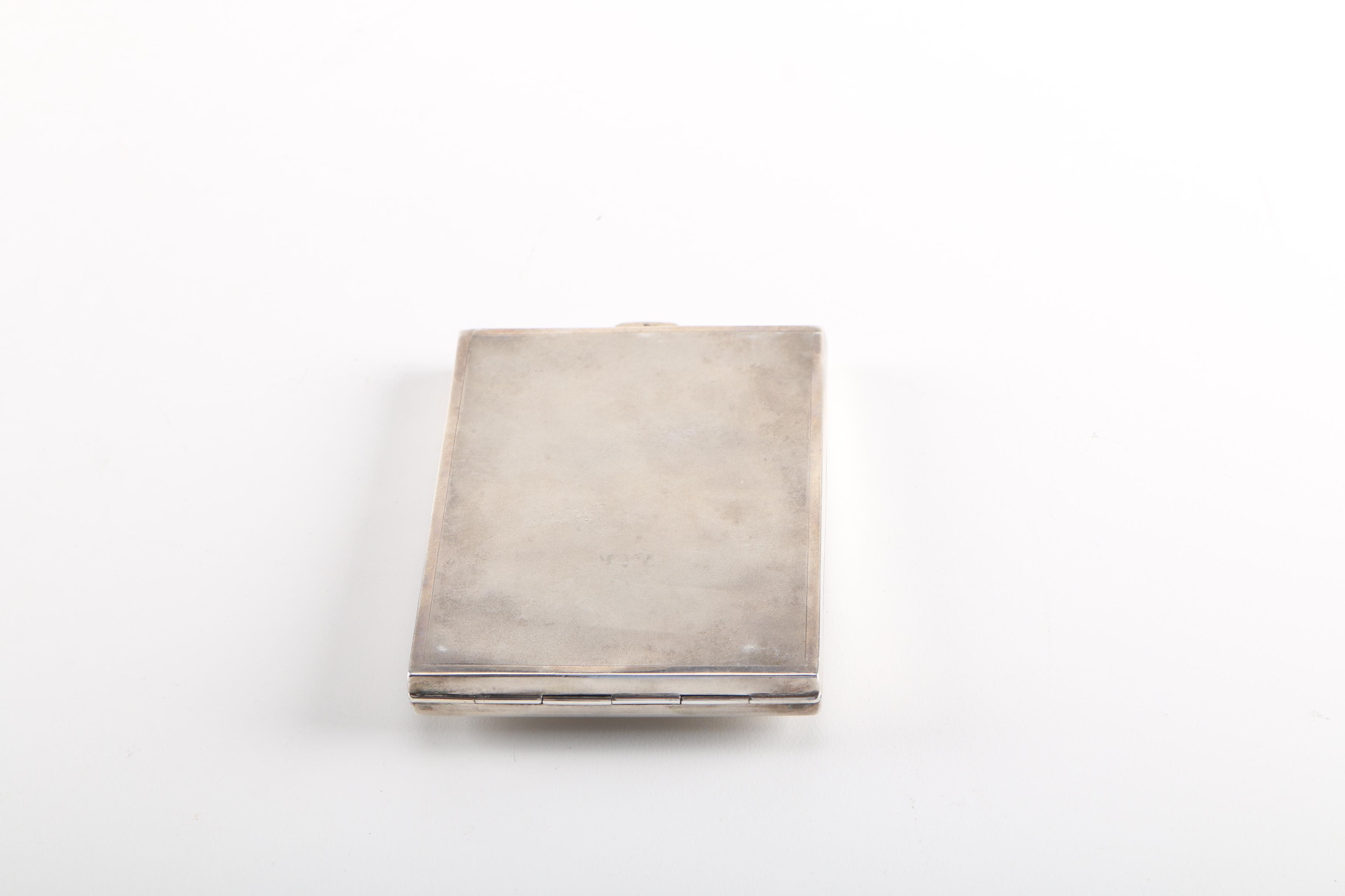 Torre De Belém Sterling Silver Cigarette Case