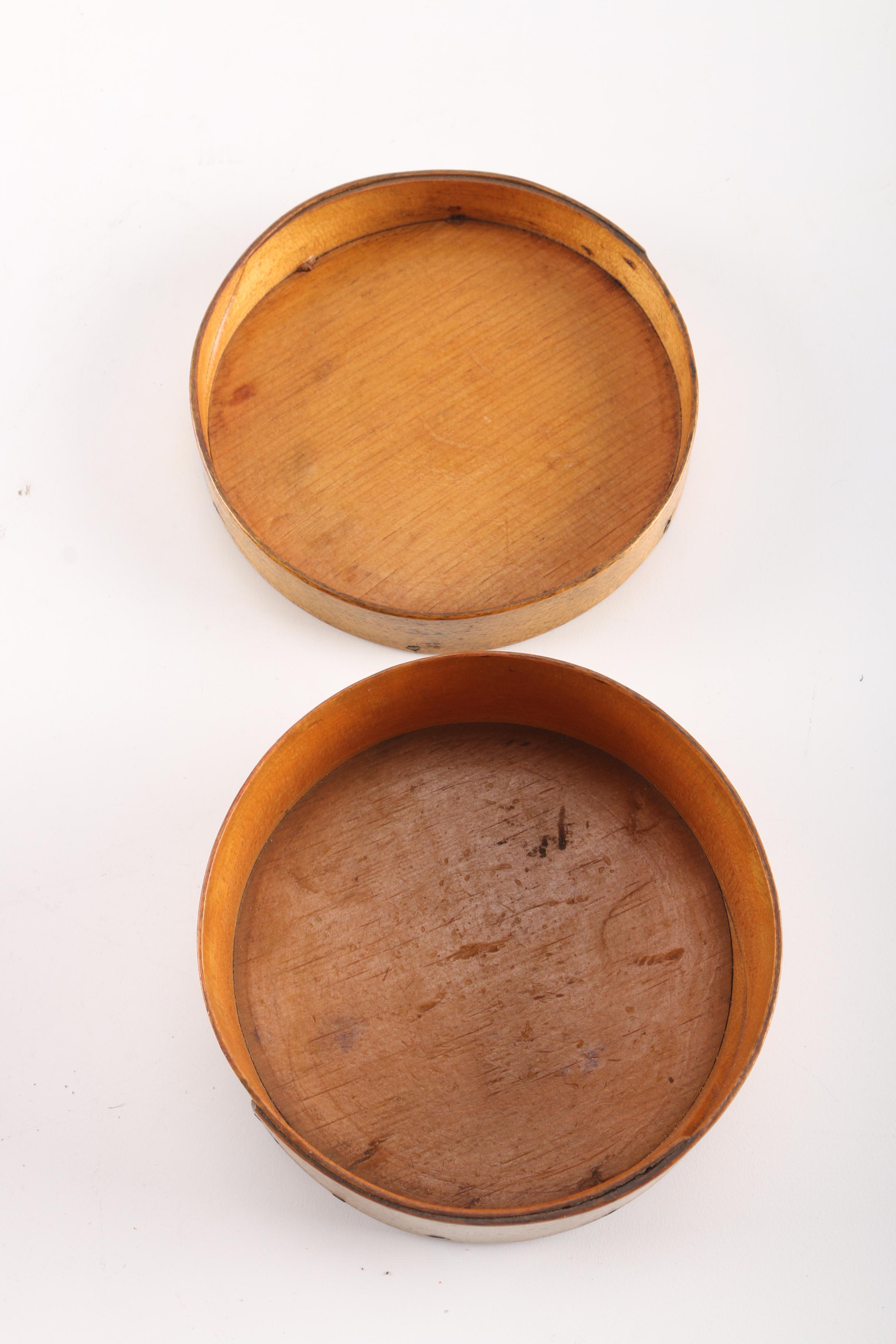 19th Century Lidded Boxes