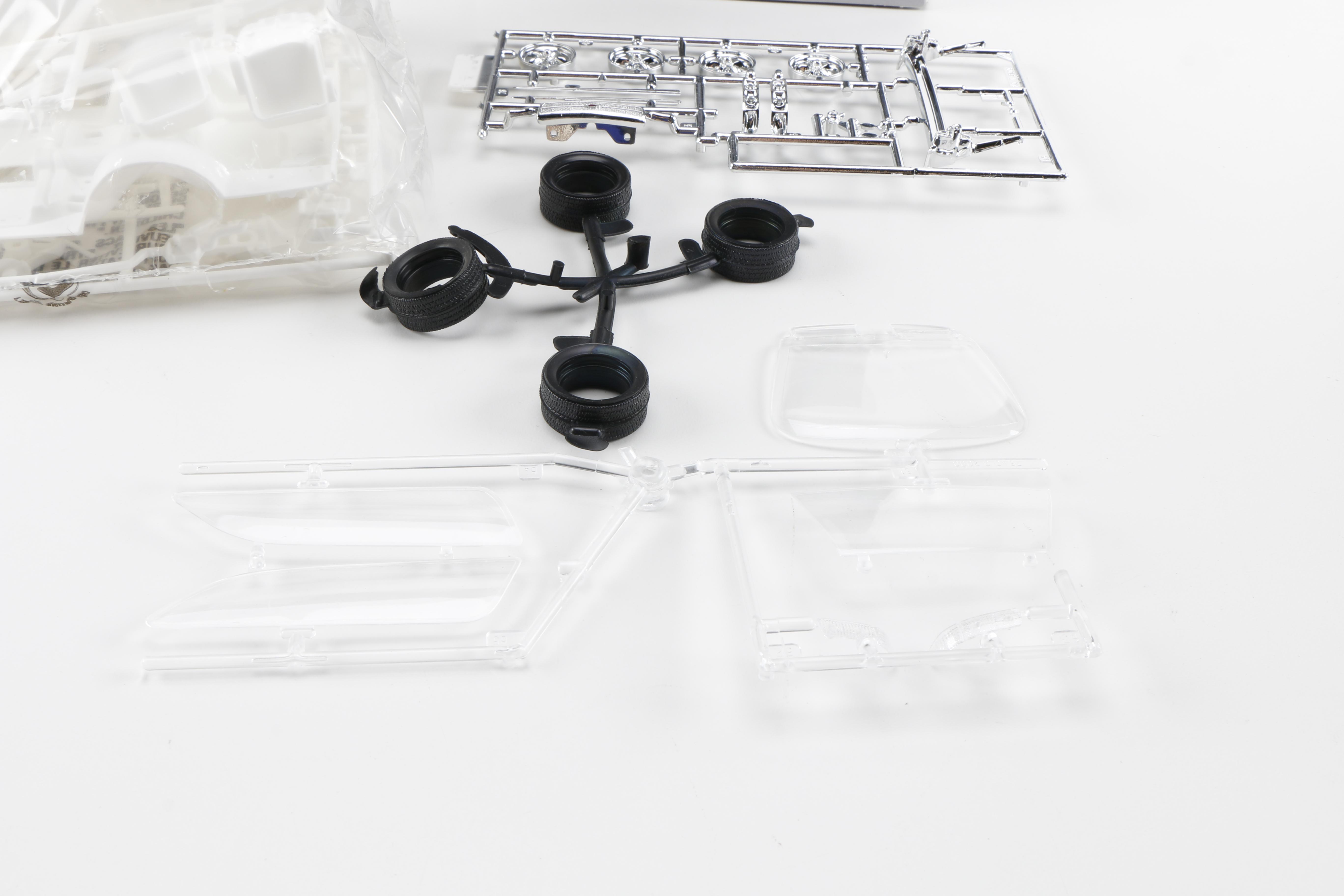 Assortment of Model Car Kits