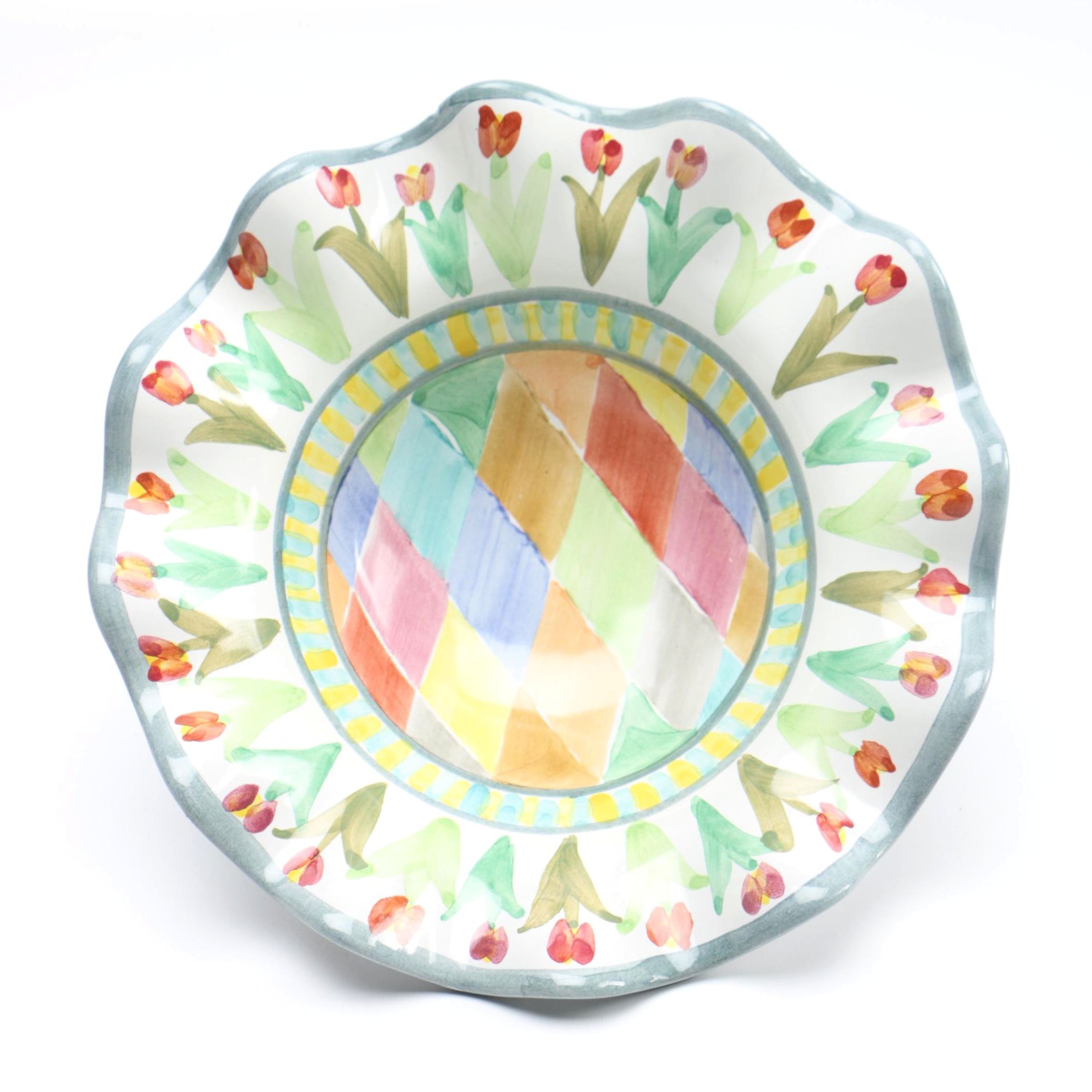 MacKenzie-Childs Ceramic Bowl