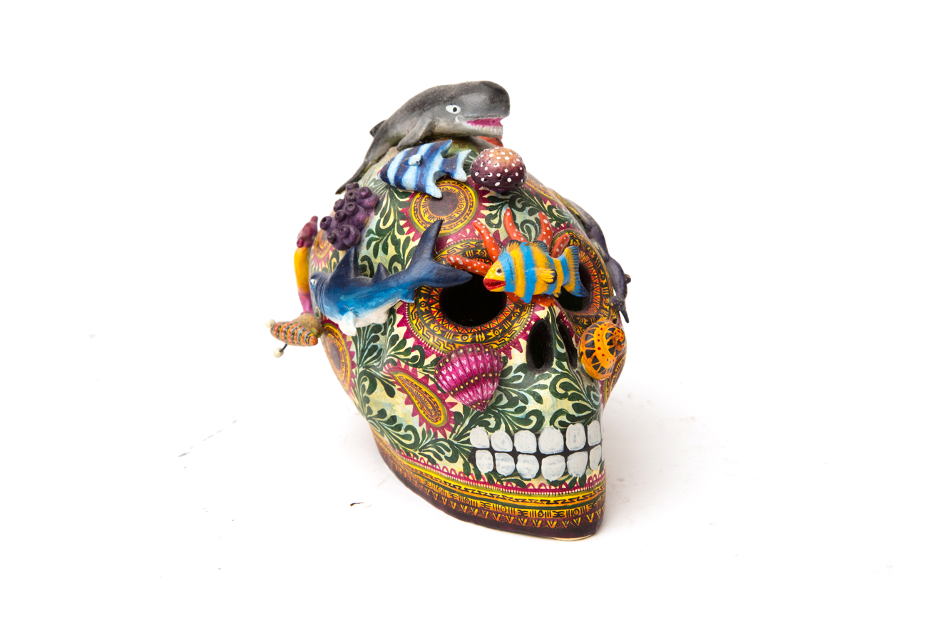 Alfonso Castillo Ceramic Sugar Skull