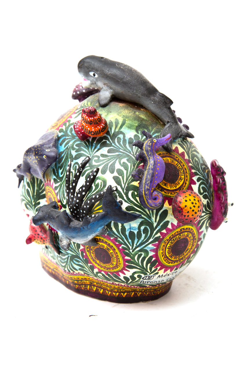 Alfonso Castillo Ceramic Sugar Skull