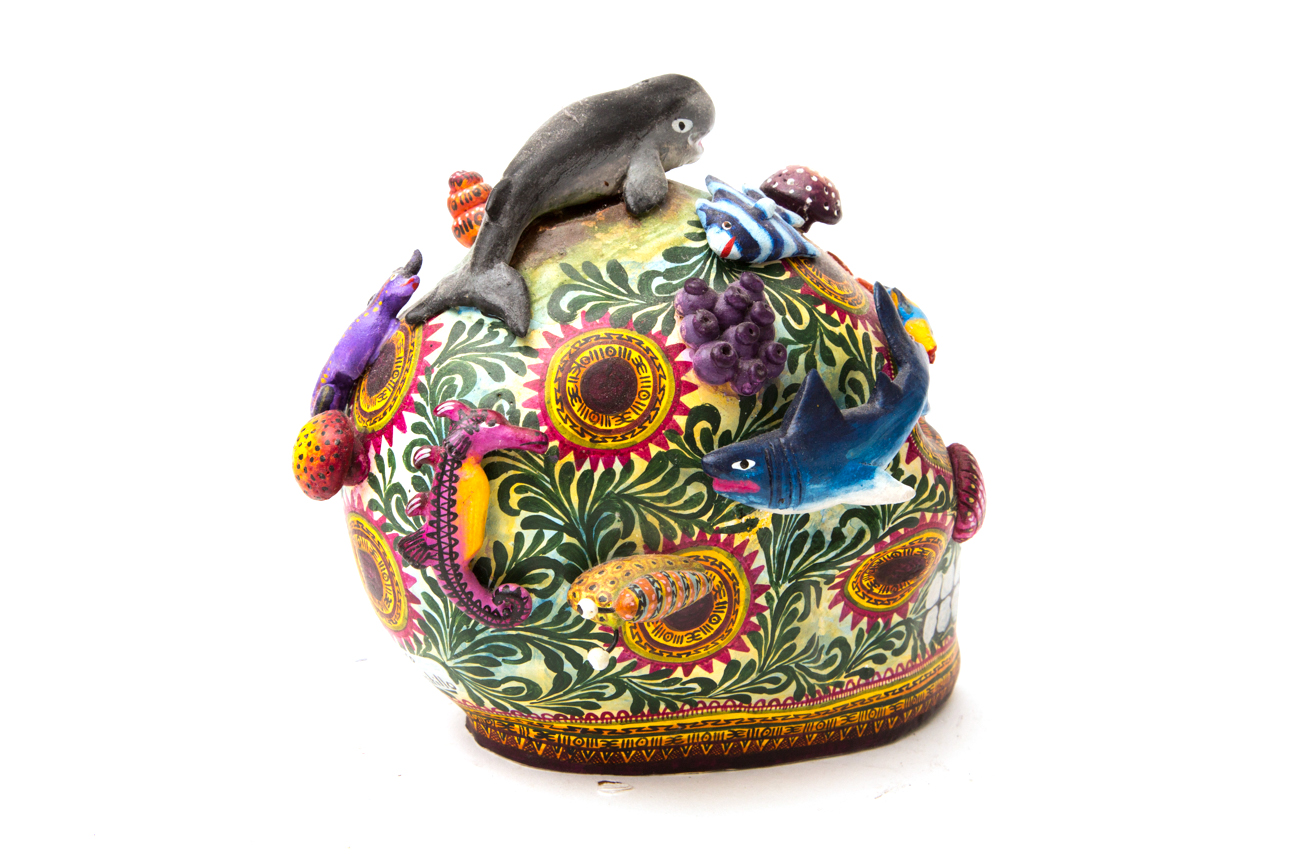 Alfonso Castillo Ceramic Sugar Skull