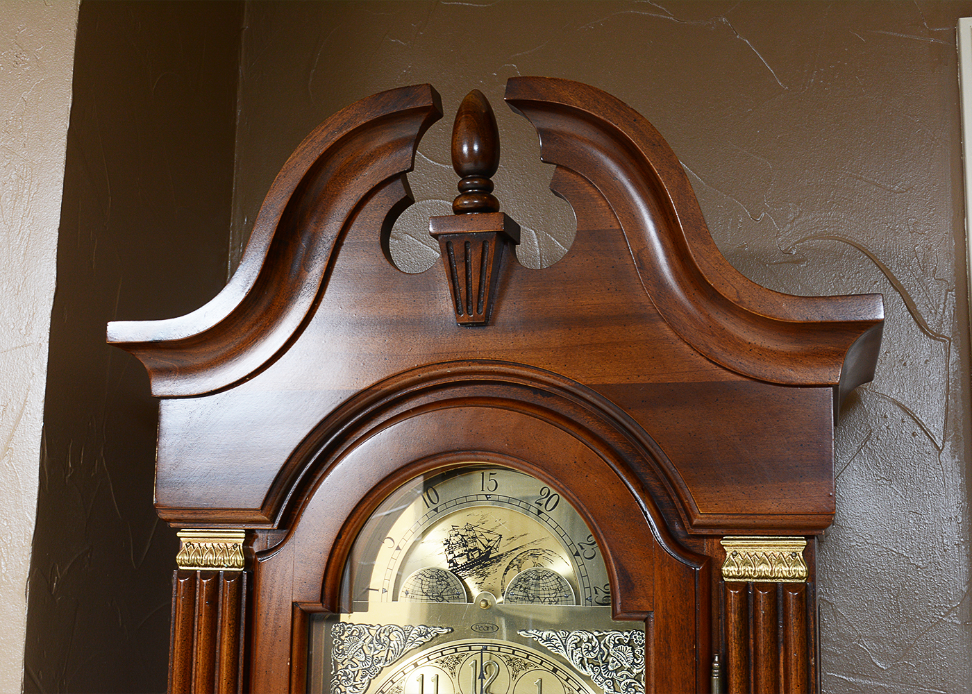 Pearl Grandfather Clock