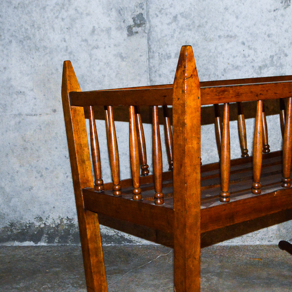 Antique Wooden Cradle