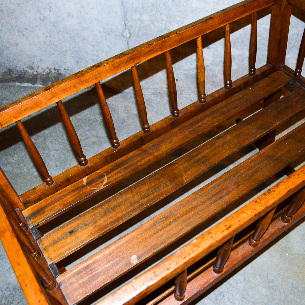 Antique Wooden Cradle