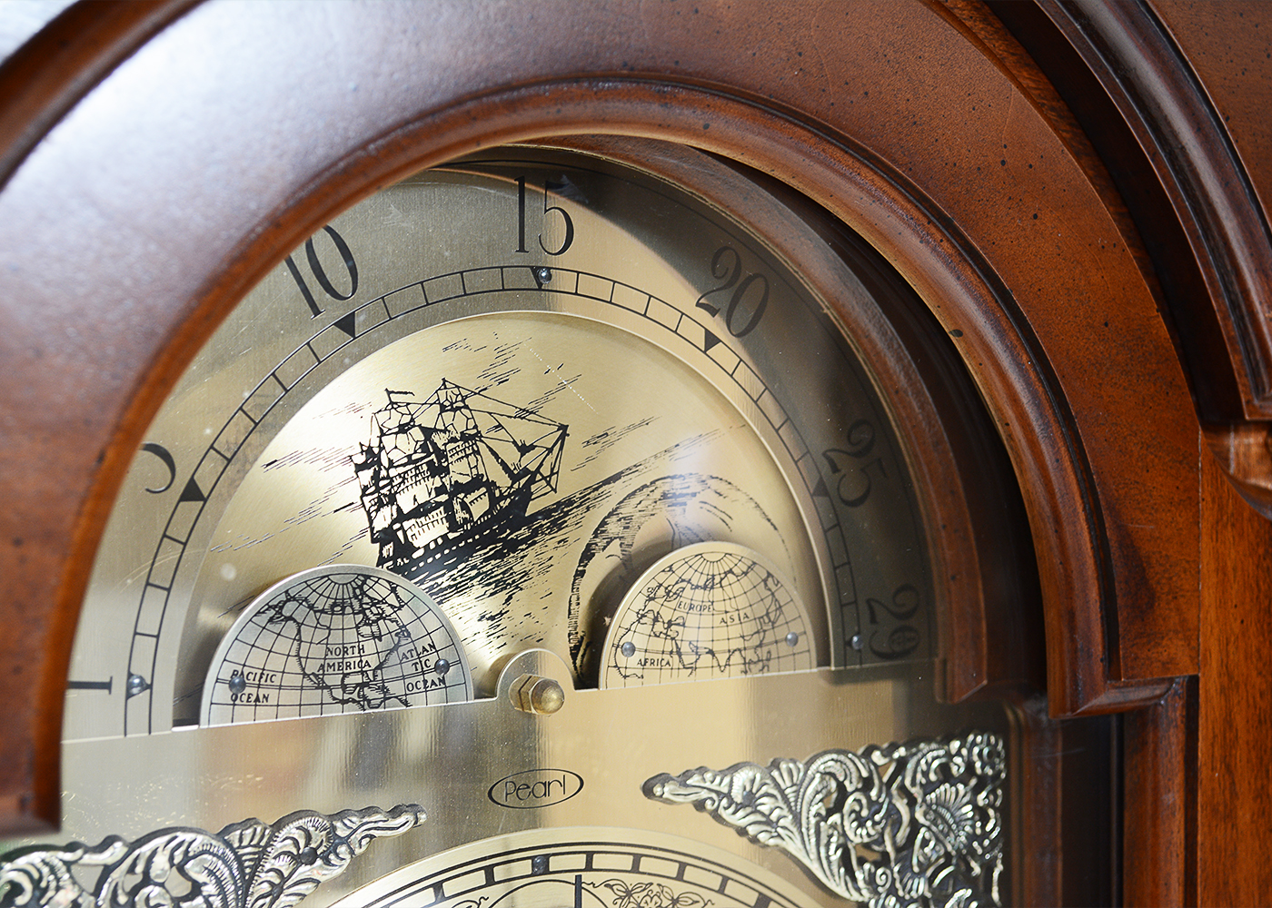 Pearl Grandfather Clock