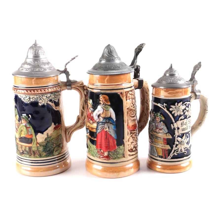 Ceramic Beer Steins