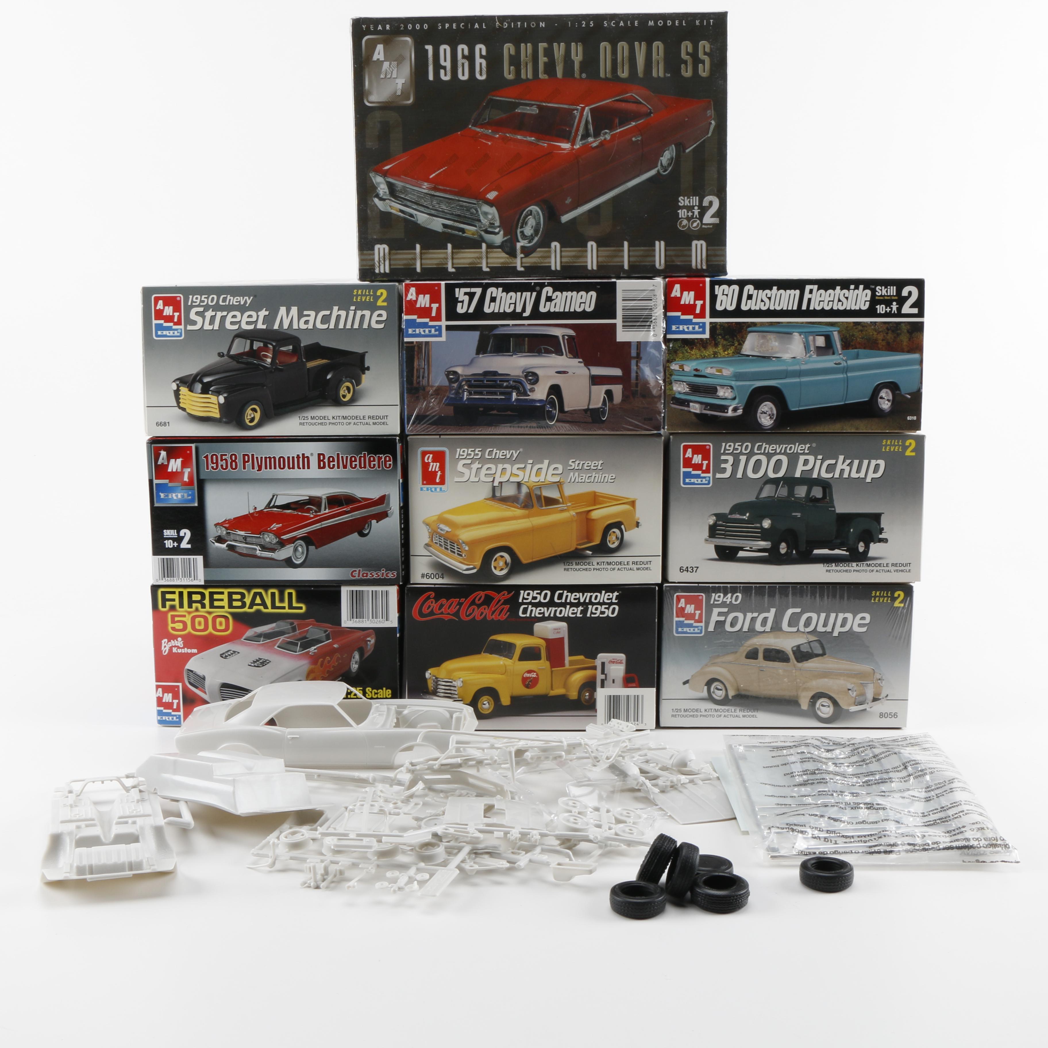 Ertl AMT Model Car Kits