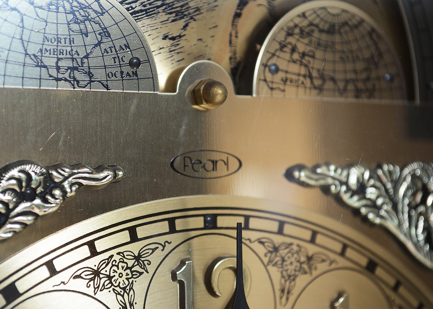 Pearl Grandfather Clock