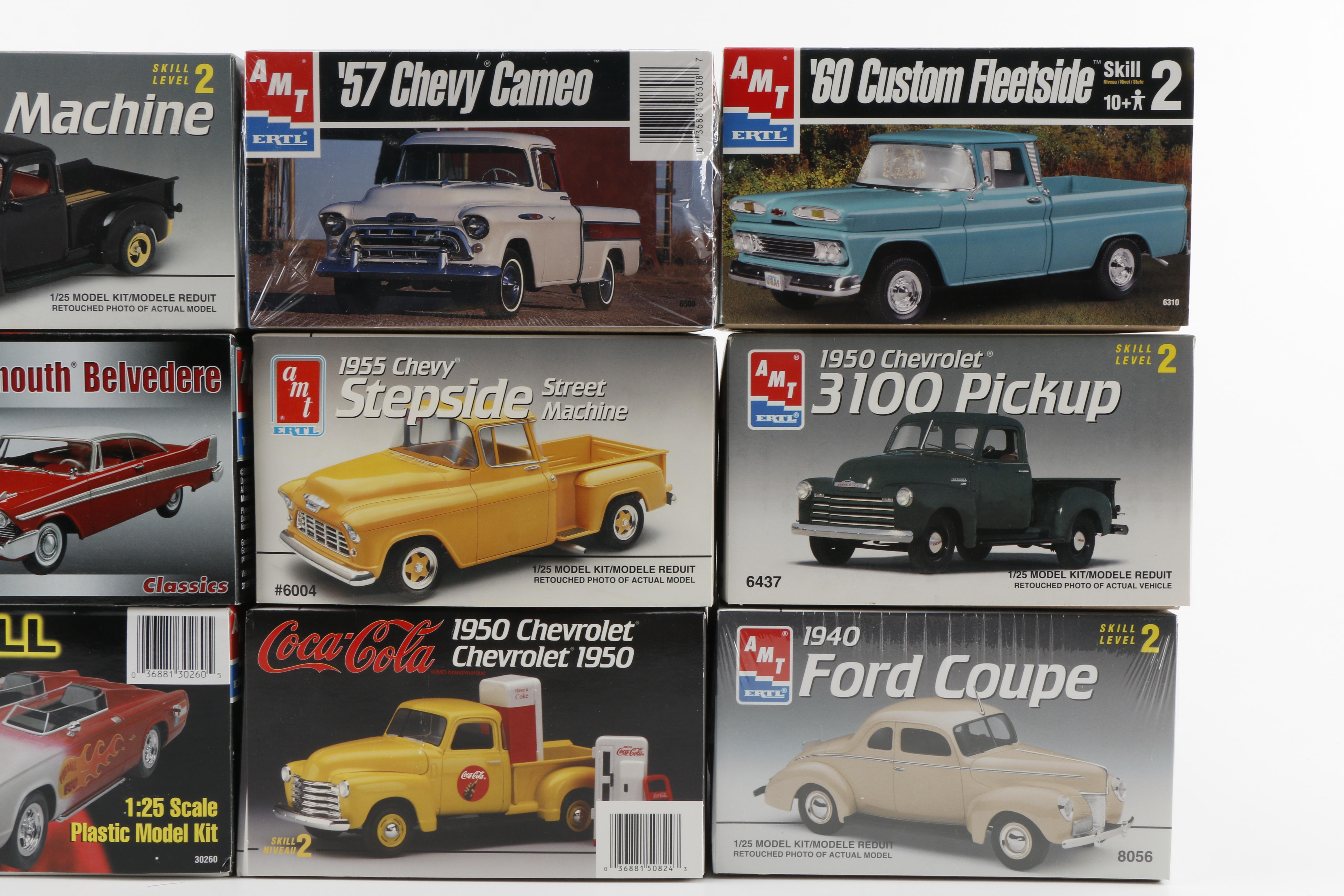 Ertl AMT Model Car Kits