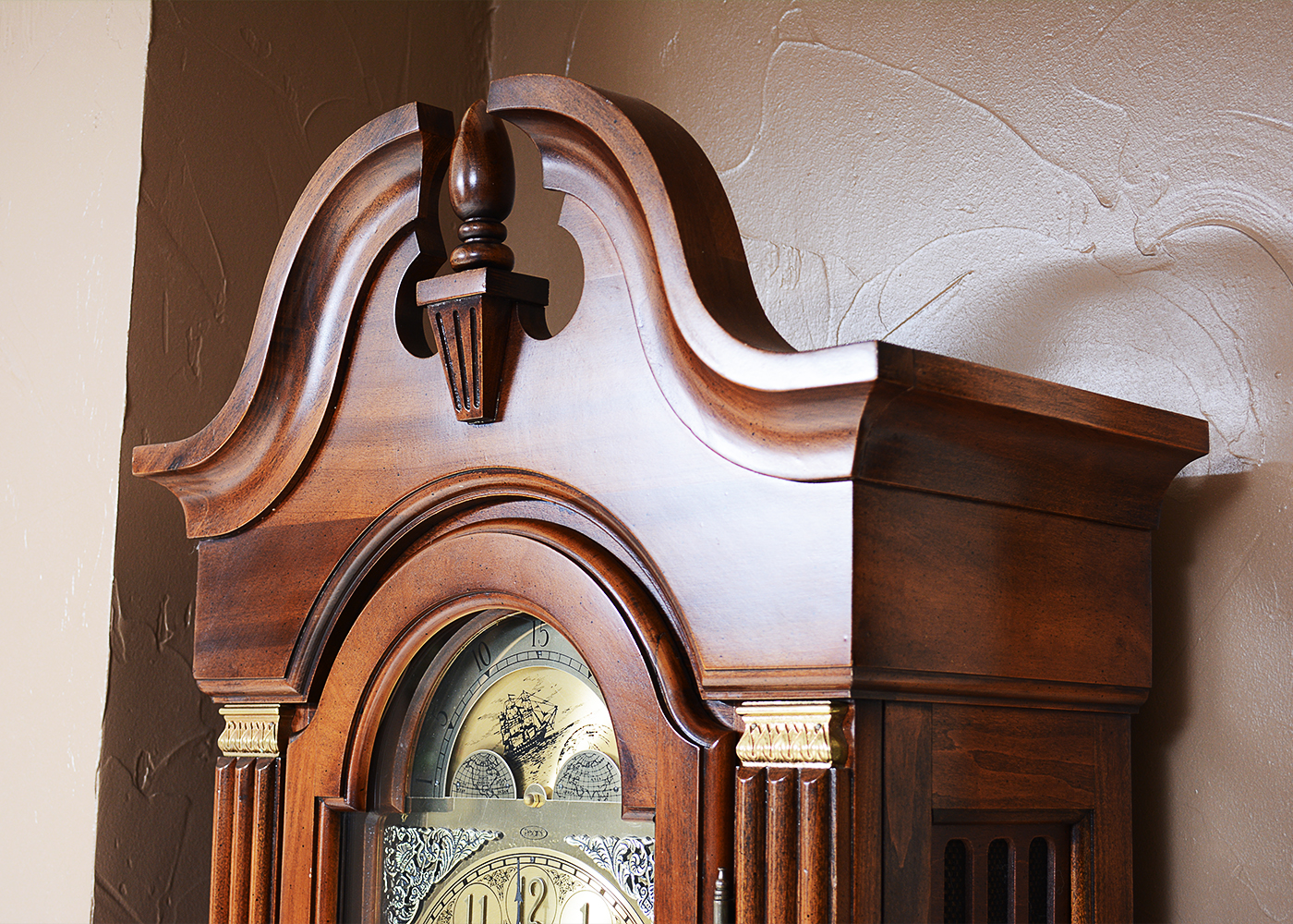 Pearl Grandfather Clock