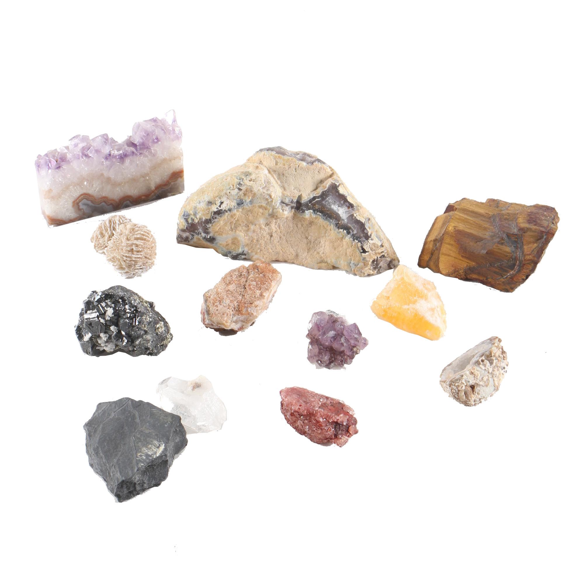 Collection of Rocks and Minerals