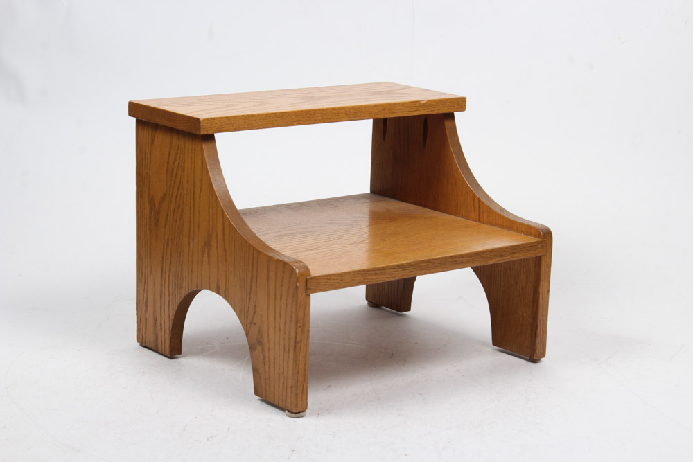 Oak Step Stool